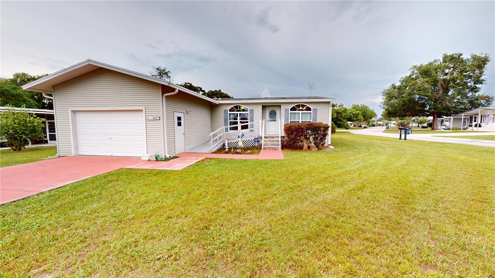 Public Remarks: Welcome to your Florida paradise in the desirable 55+ gated golf community of Brookridge! This home is worry-free with a brand-new roof, well-loved, one-owner mobile home is perfectly situated on a large corner lot and is move-in ready for its new owners. Experience bright and open-concept living with lots of natural light throughout the spacious floor plan. The large kitchen features a generous breakfast bar, perfect for casual dining and entertaining guests. Enjoy the beautiful Florida weather from the comfort of the custom deluxe Florida room. A charming breezeway connects the main house to a convenient utility or tool shed for additional storage. Brookridge offers a vibrant, active lifestyle with an 18-hole golf course, PAR 72, a heated pool, a clubhouse with a full calendar of social activities, and more. With a two-car garage, low monthly HOA fees, and individually owned lots, this is the perfect place to enjoy peaceful, resort-style living. Moments from the Veterans Expressway, you'll have easy access to Tampa General Hospital and a variety of shopping and dining options. Don't delay we are not expecting this to last very long. Please call for a showing today. New roof to be installed before closing.