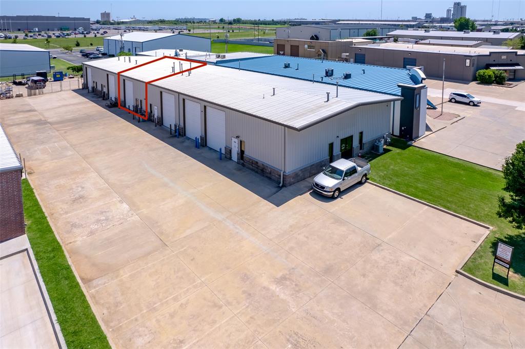 FOR LEASE ONLY! This 1,600 SF industrial flex space offers a functional layout with 242 SF of office and restroom space and 1,358 SF of warehouse area. The warehouse features a 12’x14’ overhead door with opener, 16-foot height clearance, LED lighting, and a heated interior, providing an efficient environment for a variety of operations. The unit includes single-phase power with a 200-amp panel and a gated, fenced storage area for added security and outdoor usability. Located in a multi-tenant industrial building just south of 150th Street between Kelly and Santa Fe Road, this property is zoned Industrial and provides convenient access to major Edmond corridors, making it well suited for service, trade, or light industrial users. *Available for lease on 3/1/2026!*