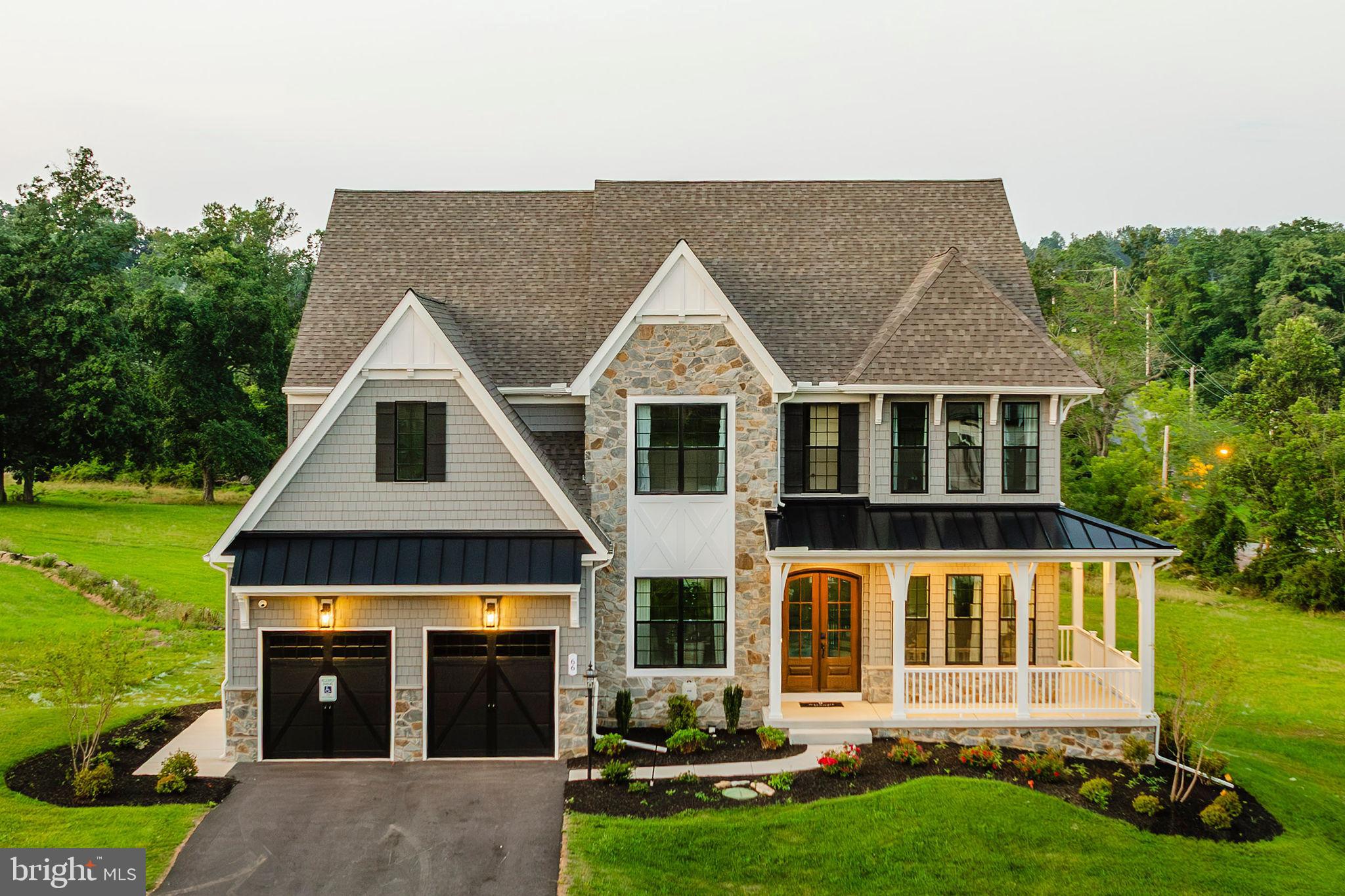 Overlook at Marsh Creek is a community of custom homes in Glenmoore, PA, designed for homeowners who want more space, more beauty, and a calmer way to live without feeling disconnected. Situated amidst mature trees and open fields, this peaceful setting offers stunning views and the quiet you crave at the end of the day. Made up of 62 homesites, Overlook at Marsh Creek is the perfect place to call home. Overlook at Marsh Creek offers a variety of customizable floorplans, each with over 10,000 structural and decorative customizations. Looking for more customization? Additional changes are available through our Design Time option. Your Designer will be with you every step of the way to help bring your vision to life. Our quality homes are backed with an industry-leading 20-year warranty structural warranty. Learn more about how Keystone Custom Homes are 80% more efficient than used homes and 50% more efficient than other new homes.The Devonshire is a 4+ bed, 2.5+ bath home featuring an open floorplan, 2 staircases, and many unique customization options. Inside the Foyer, there is a Living Room to one side and Dining Room to the other. In the main living area, the 2-story Family Room opens to the Kitchen with a large eat-in island. The Kitchen also has a walk-in pantry and hall leading to the Study. Private Study near back stairs can be used as an optional 5th bedroom. Upstairs, the spacious Owner's Suite has 2 walk-in closets and a private full bath. Bedrooms 2, 3, & 4 share a hallway bath. The Laundry Room is conveniently located on the same floor as all bedrooms. Oversized 2-car garage included. The Devonshire can be customized to include up to 7 Bedrooms and 8.5 Bathrooms.