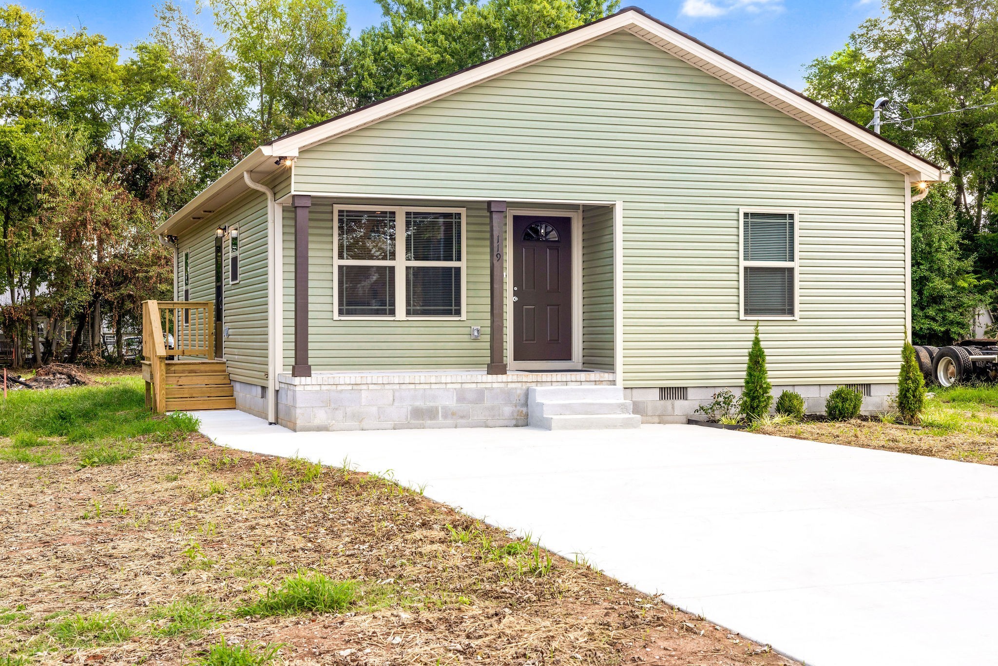 Welcome to this brand-new home featuring 3 bedrooms, 2 bathrooms,  and 1276 sq. ft. of comfortable living space. The kitchen boasts beautiful granite countertops and comes fully equipped with stainless steel appliances including microwave, refrigerator, stove, and dishwasher. Enjoy the convenience of a concrete driveway and the peace of mind of a one- year builder's warranty. Located just minutes from downtown Winchester, this home is a perfect opportunity  for first-time buyers or anyone looking for a fresh start in a new home . Tax records are not accurate. only parcel ID 075B F 010.00   075B F 010.01 not included.