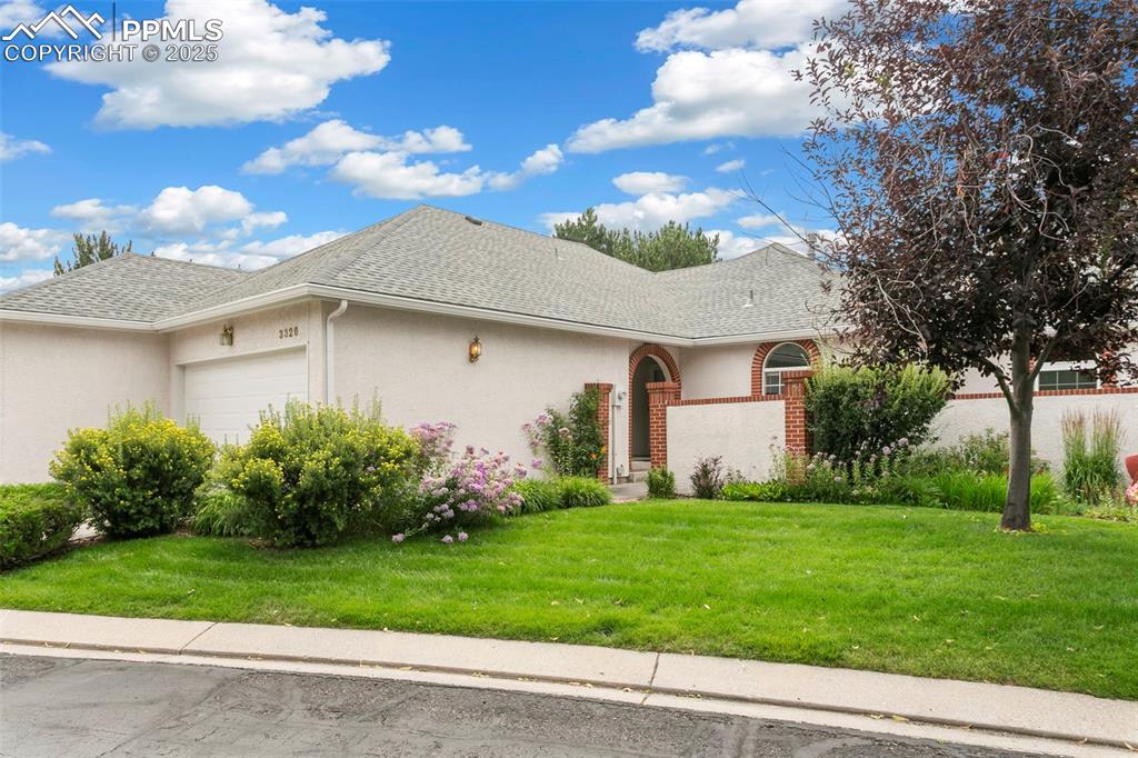 Beautifully Maintained, One Level Living Located in Award Winning School District 20!  Plenty of Storage in the Kitchen, Featuring a Stainless Refrigerator, Oven and Microwave ~ Eating Area ~ Garage Access and Laundry.  Great Room Boasts Vaulted Ceilings ~ Tons of Natural Light ~ Nicely Appointed Gas Fireplace and Walks Out to Spacious Back Patio.  Primary Suite Will Easily Accommodate All of Your Bedroom Furniture and Then Some ~ Walks Out to Back Patio ~ Adjoins Primary Bath With Its Own Separate Tub, Separate Walk In Shower and Roomy Closet. One More Oversized Bedroom on the Main Level Could Handily Be Used As an Office or Flex Room and Easy Access to the Basement Level.  Basement Level Equipped With a Huge Storage/Hobby Area ~ Family Room and One More Bedroom and Bathroom to Finish Out this Level.  New Garage Door and Opener ~ New Roof ~ Security System (Buyer responsible for Setting Up Service/Monthly recurring Bill).  Conveniently Located Near Shopping, Restaurants, Schools and Hospitals! Welcome Home!