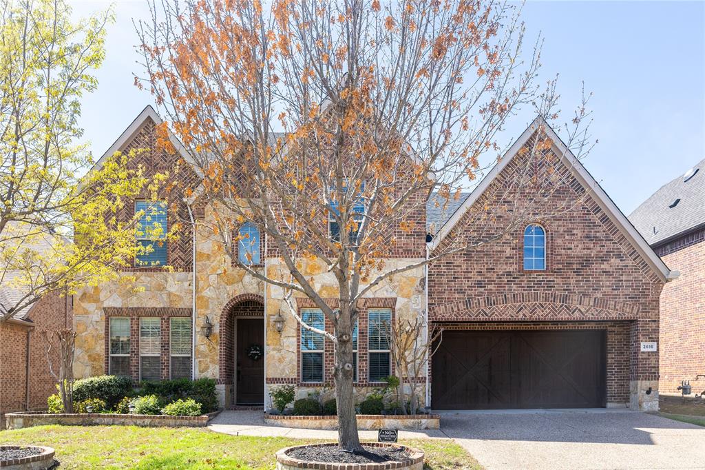 Elegant two-story home in the highly sought after Highlands of Trophy Club! Great floor plan offers private study & a media and game room. Features include wrought iron, granite, wood floors, arched walls, soaring ceilings, fabulous gourmet kitchen, Echo water filtration system, custom built-ins & coffered ceiling in study. There're also sophisticated dining room, beautifully wrapped by arched columns and a wrought iron staircase, a cozy stone fireplace and gourmet kitchen forms a cohesive space and overlooks the stunning backyard oasis. Master suite downstairs, 2 Bedrooms with Jack n Jill, another guess bedroom, full bedroom, game Room, Study Nook Upstairs. Oversized garage with extra storage and TESLA wall-charger. Outdoor built-in kitchen with grill, patio cover and garden backyard provide much more fun for family time. Family-friendly community also provides trails, parks, lakes, community pool, clubhouse & ball fields, etc.. Refrigerator, Washer, Dryer are included.