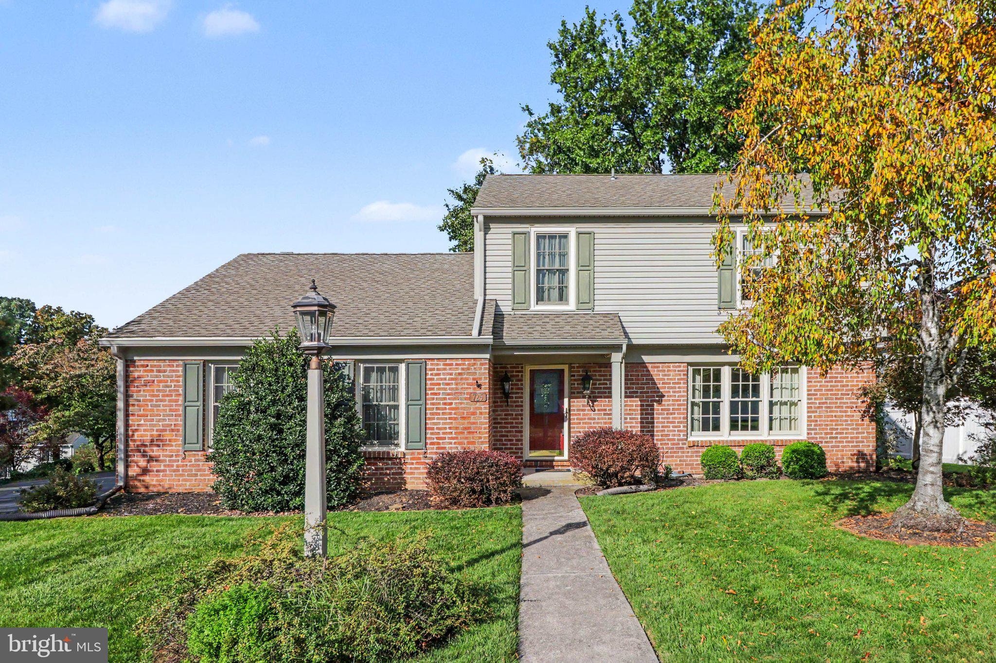 Welcome to 725 Lockwood Court, Harrisburg, PA 17112. This original family-owned home, crafted by award-winning Shaffer & Son, Inc., is tucked away in the highly desirable Rockford Heights community, on a peaceful cul-de-sac. This well-cared-for traditional residence offers a perfect blend of comfort and luxury, with three spacious bedrooms and two-and-a-half bathrooms. Step inside to a warm, inviting interior designed for both everyday living and entertaining. The expansive eat-in kitchen features stainless steel appliances, built-ins, and a pantry, and flows seamlessly into the family room. A charming dining area provides space for those special meals, while the traditional floor plan enhances the home’s welcoming ambiance. The first-floor family room is accentuated by a stunning brick fireplace with a classic mantel—an ideal retreat for cozy evenings. Natural light pours in through sliding glass doors that open to a sunroom with ten windows and direct access to the rear yard. The main level also includes a light and bright spacious living room, a guest half-bath, and easy access to the large attached two-car garage. Retreat to the primary suite, complete with a generous walk-in closet and a primary bathroom featuring a low-profile step-in shower. The second floor offers two additional well-sized bedrooms and a main bathroom with a tub/shower combination. Outside, the property boasts a beautifully landscaped 0.25-acre lot with mature trees that provide privacy and tranquility. Enjoy evenings on the patio, surrounded by nature, or take advantage of the level side yard for gardening or play. The rear yard includes a storage shed great for bikes and lawn equipment. The attached two-car garage features a side entry and asphalt driveway for added convenience and curb appeal. A full basement offers excellent storage or potential future living space, along with washer and dryer hook-ups. This home is ready for your personal touches and is the perfect place to call home. Call today to schedule your private tour.