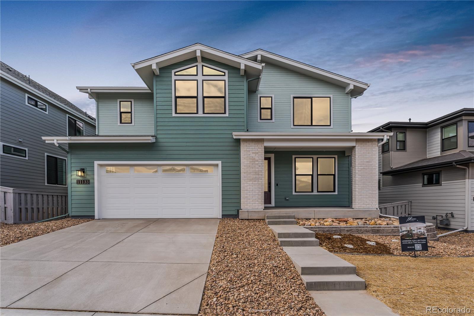 Gorgeous two story home with walk out basement in Lyric at Ridgegate.  This home has 5 bedrooms, 4 bathrooms, fireplace with full height tile surround, loft, study with double doors, , covered deck, horizontal iron railing, and 2 bay garage with storage.  Design finishes include Evoke luxury plank floors in Summit/Lexi, AZT/DT engineered stone counter tops in New Venatino Beige, and Yorktowne Shaw cabinets in Eagle Rock and Bay Leaf.  Please contact a community representative for details.