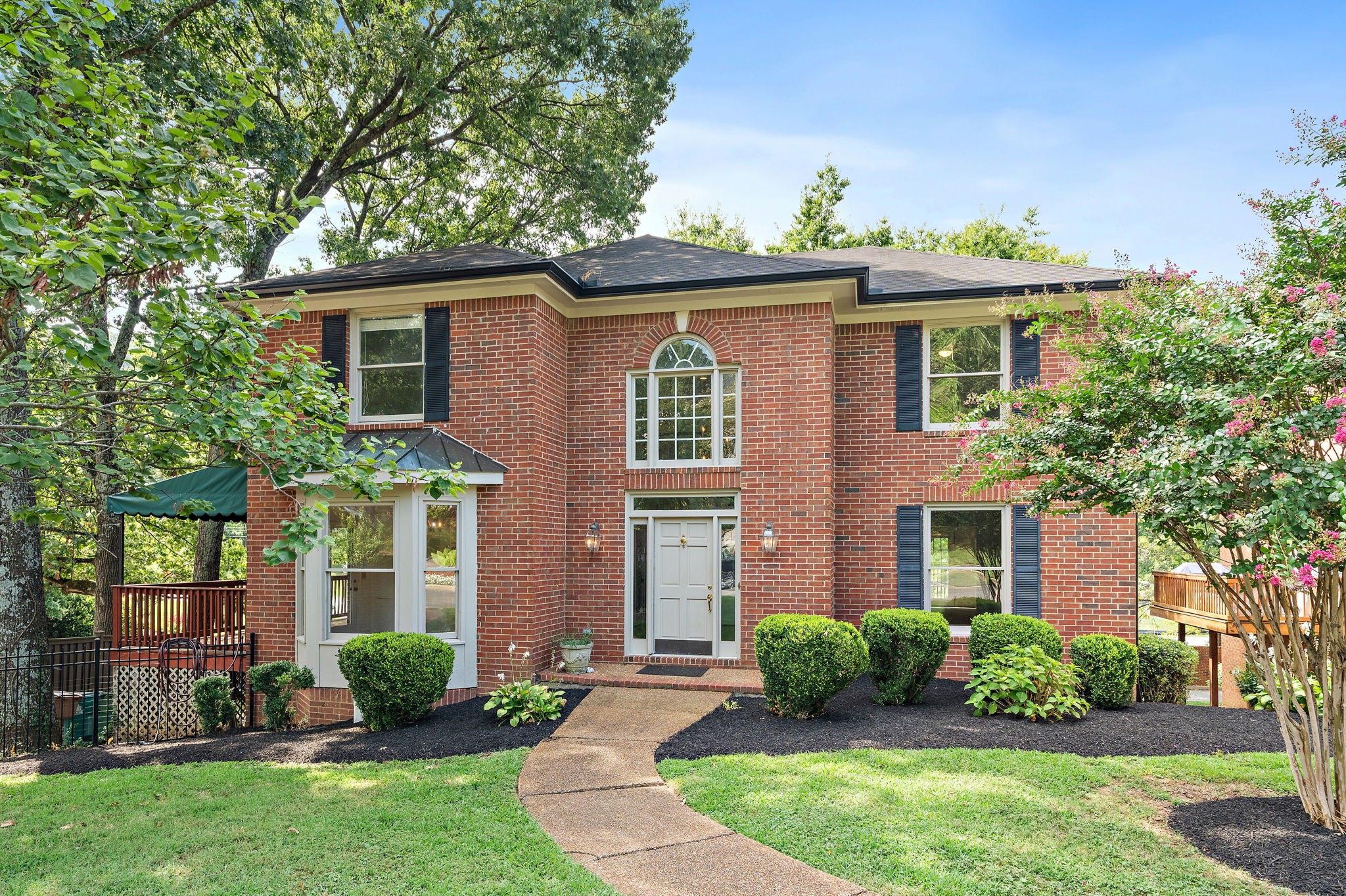 This all-brick home in the sought-after Burton Hills community is being sold as-is, offering an incredible opportunity for investors or buyers eager to build equity in a prime Green Hills location. Nestled on a quiet cul-de-sac with fresh landscaping, the home welcomes you with soaring 18-foot ceilings in the foyer and a spacious, light-filled floor plan. This home is ready to be reimagined into something truly special!

The main level features a huge living room with a cozy gas fireplace, a charming front room with custom-built bookshelves, and a kitchen designed for both function and style with granite countertops, stainless steel appliances, and a butler’s pantry. Storage is abundant throughout, including a large finished walkout basement and an attached two-car garage. Enjoy the outdoors on the covered deck overlooking the fenced backyard. 

Located in a highly rated school district and just minutes from the Green Hills Mall, this property also offers easy access to beloved local spots such as the Bluebird Café, Crows Nest, and Greenhouse Bar. Outdoor enthusiasts will appreciate being less than 10 minutes from Radnor Lake’s scenic trails, while students and professionals will love the proximity to Belmont, Lipscomb, and Vanderbilt Universities, as well as a quick 20-minute drive to Downtown Nashville.