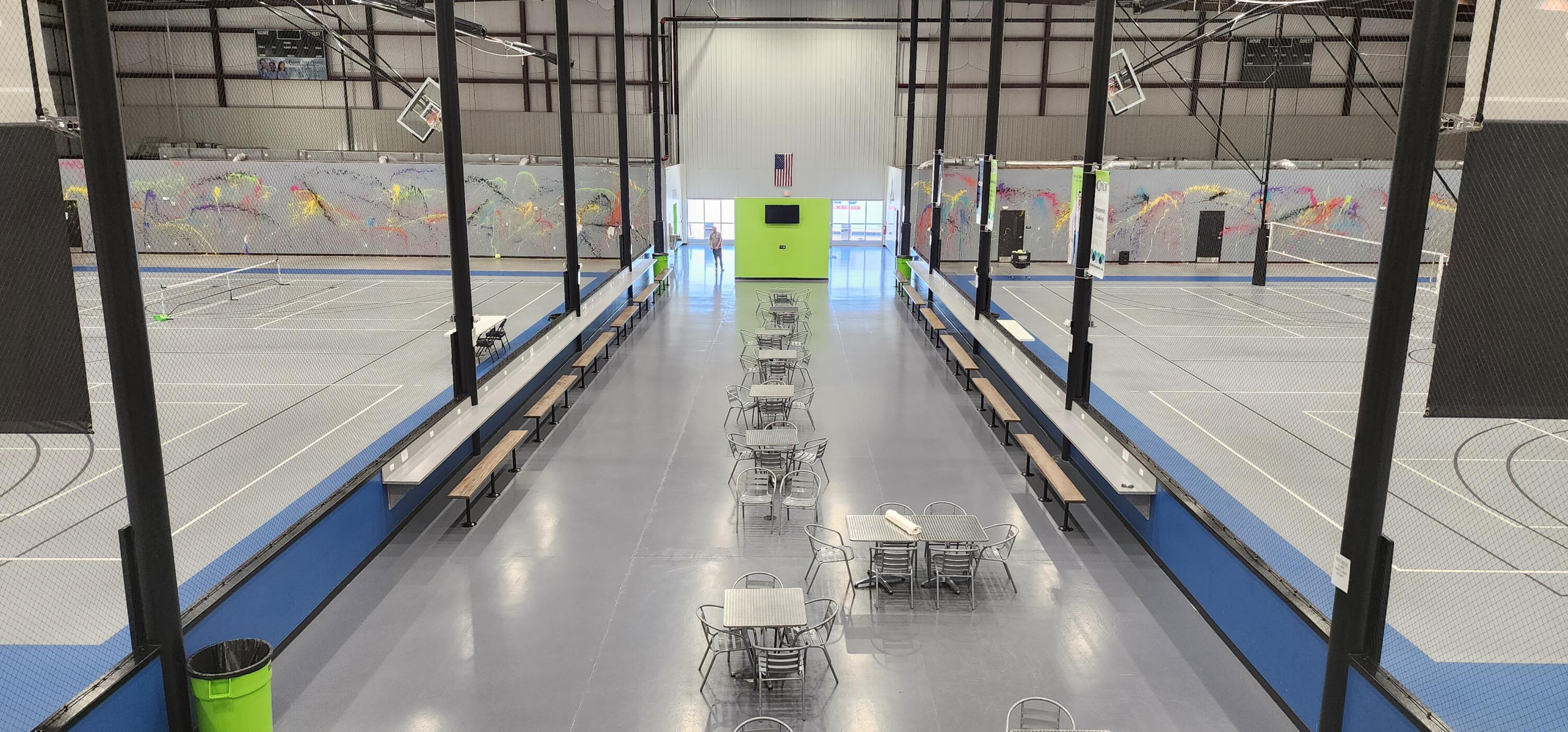 This attractive and well-maintained building is 55,443sf.  It was constructed in 2020 to accommodate indoor sports, in addition, the facility has distribution, fulfillment, and manufacturing possibilities. The building's overall dimensions are 215 ft X 249 ft plus 1,800sf of mezzanine, the sidewall height is 35 ft.  The property benefits from excellent visibility with over 700 feet of I-44 frontage.   The facility is fully air conditioned and heated. Both the north and south bays are 91 ft x 249 ft clear span. The center bay is 33 ft x 249 ft.  The west end of the center bay contains support operations for the facility, and this area is 60 ft x 30 ft with a second level.  The east end of the building contains restroom, 30 fixtures in total, and private rooms used for various training and support activities. The land area is 5.86 acres with 291 parking spaces.  The property is in Mt Vernon, MO, which is approximately 35 minutes from Springfield, MO to the east and 35 minutes from Joplin MO to the west. The electricity, water, and sewer is provided by the City of Mt Vernon 417-466-2122, and natural gas is provided by Spire Gas 800-887-4173. The 2023 property taxes are $56,662.40.