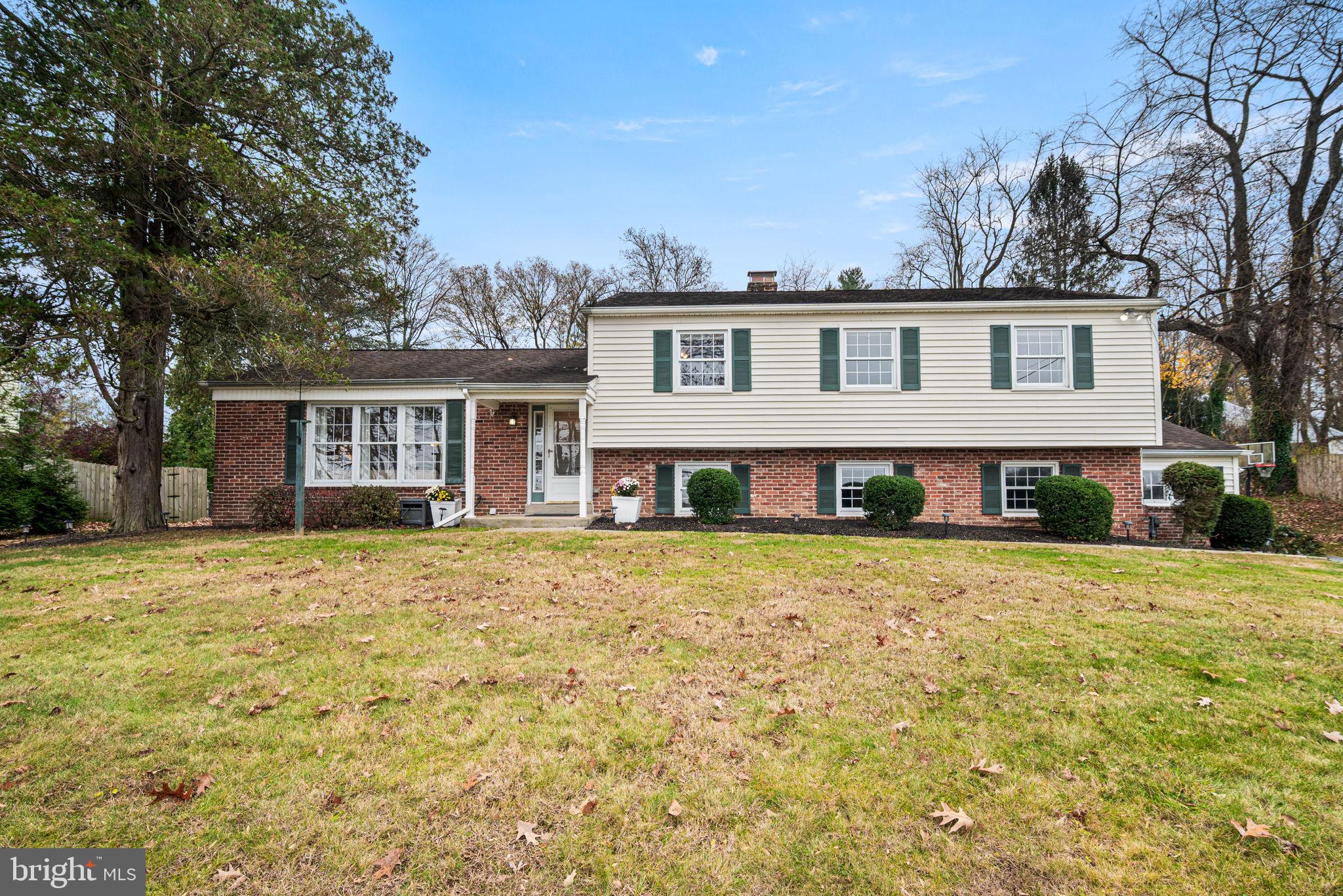 Welcome to 309 Saybrook Road, a beautifully situated home tucked away in a serene neighborhood of highly desirable Villanova. Set on .67 acres of private, tree-lined grounds, this property is the perfect blend of space, comfort, and Main Line charm. Located just moments from Black Rock Middle School and Villanova University, this home provides exceptional convenience for education and community events, while still enjoying the tranquility of a quiet residential street. Inside features a bright and inviting split-level layout with tons of windows for natural light. The spacious lower level is a standout feature, providing ideal space for relaxing, entertaining, or a cozy hangout. This level also includes a convenient laundry room and powder room. The main level offers a formal living room, dining room, and kitchen with a custom tile floor, double oven, breakfast bar, and direct access to the patio and backyard. Upstairs, the home has four generously sized bedrooms. A full hall bath serves the secondary bedrooms, while the main bedroom features its own private en-suite full bath, creating a comfortable retreat. The backyard provides plenty of space for play, gardening, or entertaining with a covered patio overlooking the yard and a large, unfinished shed offering endless possibilities - whether you need a workshop, studio, or additional storage. Ideal location with easy access to world-class shopping in King of Prussia, easy commute to Philly, Valley Forge, and just around the corner from Stoneleigh National Park. This home is well-maintained and move-in ready in the award-winning Lower Merion School District - a truly exceptional opportunity on the Main Line.