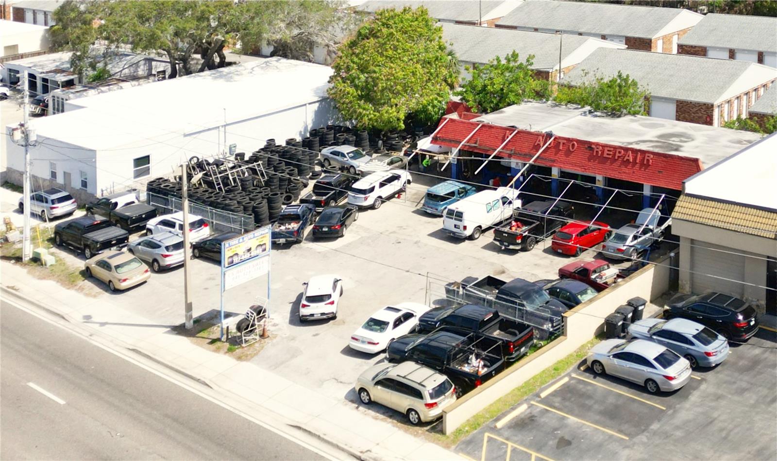 PROPERTY & BUSINESS SOLD TOGETHER. K Tires Inc is a well-established tire and auto service business in a high volume 30,000 traffic count on Missouri Ave, Clearwater, FL. They specialize in tire sales, installations, and vehicle repairs for both personal and commercial vehicles, the business has excellent visibility, easy access, and a loyal customer base built over years of consistent service. With a reputation for reliability and competitive pricing. Owner is moving back home.Situated on a 12,660 sq ft lot with over 2,300 sq ft of usable building space, the property features multiple service bays, an office/reception area, and ample parking.Currently operating as a turn-key auto repair and tire shop, the site is ideal for continued automotive use or could easily be repositioned for other commercial applications. Lot Dimensions and Zoned for general commercial use (buyer to verify), allowing for a wide range of potential businesses.Located minutes from downtown Clearwater and US Highway 19, with easy access to beaches, shopping, and residential neighborhoods. Priced to sell — perfect for owner-operators, investors, or anyone seeking an affordable commercial foothold in a high-demand corridor.Don't miss this chance to add value and grow your business in a sought-after high density Clearwater location!PROPERTY & BUSINESS SOLD TOGETHER.  DO NOT GO TO PROPERTY WITHOUT CONTACTING REALTOR FIRST
