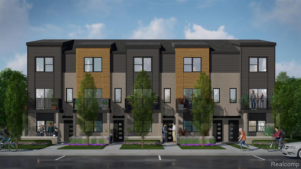 NEW CONSTRUCTION | IMMEDIATE OCCUPANCY | THE PREMIER ADDRESS OF DOWNTOWN FARMINGTONHillside Townes, Downtown Farmington’s most sought-after new community, offers the perfect blend of modern comfort, convenience and maintenance-free living. These urban-style townhomes present a rare opportunity to own premier housing right in the heart of one of the nation’s most vibrant and growing downtown districts, with easy access to M-5, I-696, and I-275. Designed for today’s elite lifestyle, this 1,327 sq. ft. townhome features 2 bedrooms, 2.5 baths, a 1-car attached garage prepped for EV charging, private patio, second level balcony, and flexible bonus space ideal for a home office, fitness room, or media lounge.The open-concept main living level is bright and airy with 9 ft ceilings. The designer kitchen showcases a large island, soft-close cabinetry, stainless steel appliances, and electric fireplace with stone surround - beautiful finishes that elevate everyday living. Retreat to the private primary suite featuring a spacious walk-in closet and primary bath with ceramic tile and walk-in shower. *listing may include photos of the furnished model*A perfect location, just steps from acclaimed dining, boutique shopping, fitness studios, artisan coffee shops, entertainment, and community gathering spaces. Enjoy an active lifestyle with direct access to Shiawassee Park with softball and *pickleball courts* on Upper River Rouge, summer weekly concert series downtown, our famous Farmers’ Market, seasonal festivals, and *winter skating* at Riley Park, the centerpiece of downtown Farmington. Enjoy all the benefits of a low-maintenance, lock & leave lifestyle, with HOA-covered exterior and roof maintenance, as well as water, sewer, landscaping, trash & snow removal—giving you more time to enjoy everything downtown has to offer. Furnished model open daily for self-guided tours!Location. Lifestyle. Hillside Townes is the premier way to live in Downtown Farmington.