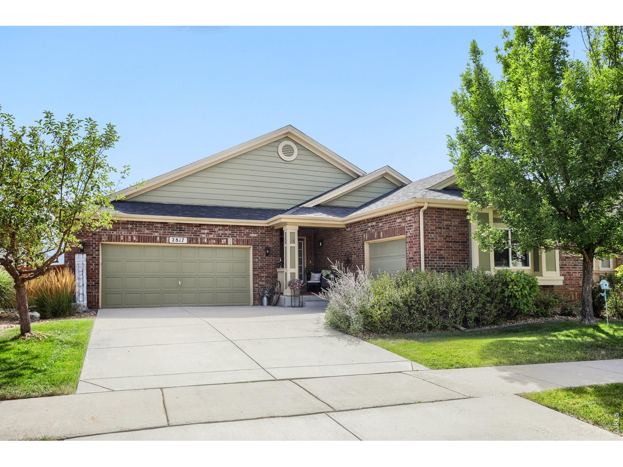 "Wow, this house is really well kept!" That's probably what you'll hear as you walk through 2817 Saratoga Trail. And honestly, it's easy to see why. This spacious ranch offers five bedrooms total, giving you plenty of room for family, guests, an office, hobbies, or whatever life looks like for you. The main level has a comfortable, welcoming feel with a layout that just makes sense including a vaulted great room with gas fireplace, an oversized primary bedroom, two additional bedrooms and a conveniently located laundry room. But wait until you see the professionally finished basement. "Okay, this is awesome!" The large rec room is made for hanging out, movie nights, game days, and entertaining. There's a system with surround sound and an 85-inch TV that stay with the house, plus the ability to play music throughout the basement. And there's a full bar area with counter seating, back bar, and a refrigerator. Basically, you may find yourself spending a lot more time downstairs than you planned. The basement also includes two additional bedrooms connected by a Jack-and-Jill bathroom, along with two spacious storage areas to keep all the extra stuff tucked away. Head outside and you'll find a covered composite deck overlooking the lush, beautifully maintained landscaping. Home has three car garage capability separated as a one car and two car. The one car currently has a swim spa living in it that is a nice addition! This is a home that has clearly been cared for and thoughtfully finished, with plenty of space both inside and out. If you're looking for a house that feels comfortable from the moment you walk in - but also gives you some pretty fun spaces to enjoy - come take a look! The Wyndham Hill neighborhood is great with easy access to I25 and a community pool and club house. And another bonus with this house, buyers can get a below market rate on the mortgage offered by listing agent's preferred lender. Call for details!