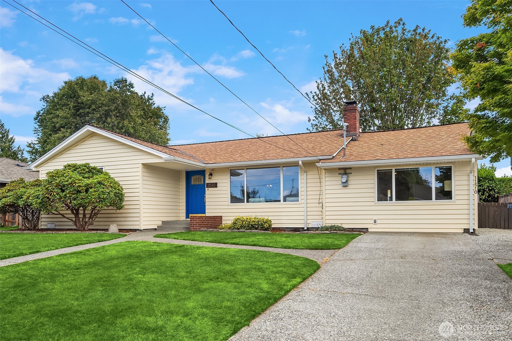 Shorewood Charm Meets Effortless Modern Living! This solid 1610 square foot, 3-bedroom, 1.5-bathroom single-level home sits on a large, level, lot within a quiet neighborhood loop. Completely refreshed for its new owners, the interior features hardwood flooring in excellent condition, fresh paint, a deep clean, and a versatile layout featuring both a spacious living room and a large bonus room. Enjoy year-round comfort with central air conditioning and cooling breezes from the nearby Puget Sound. Step outside to find a low-maintenance yard equipped with a handy garden shed, plus a fully insulated outbuilding perfect for a private home office, art studio, or extra storage. Expand the garden or plant flowers and ornamentals to your heart's content. Bring your toys - there is dedicated space to park your RV or boat! This great location puts you mere steps from Shorewood Elementary and major bus lines. This is a wonderful neighborhood for taking easy strolls and bicycle rides, not to mention the numerous nearby parks and beaches. Shopping, dining and entertainment are effortless with West Seattle, Olde Burien, White Center and SeaTac Airport all under 15 minutes away - and downtown Seattle is an easy 20-minute drive. Whether you are buying your first home, leaving condo rules behind, or downsizing to easy, one-level living, this property perfectly fits your lifestyle.  What are you waiting for!