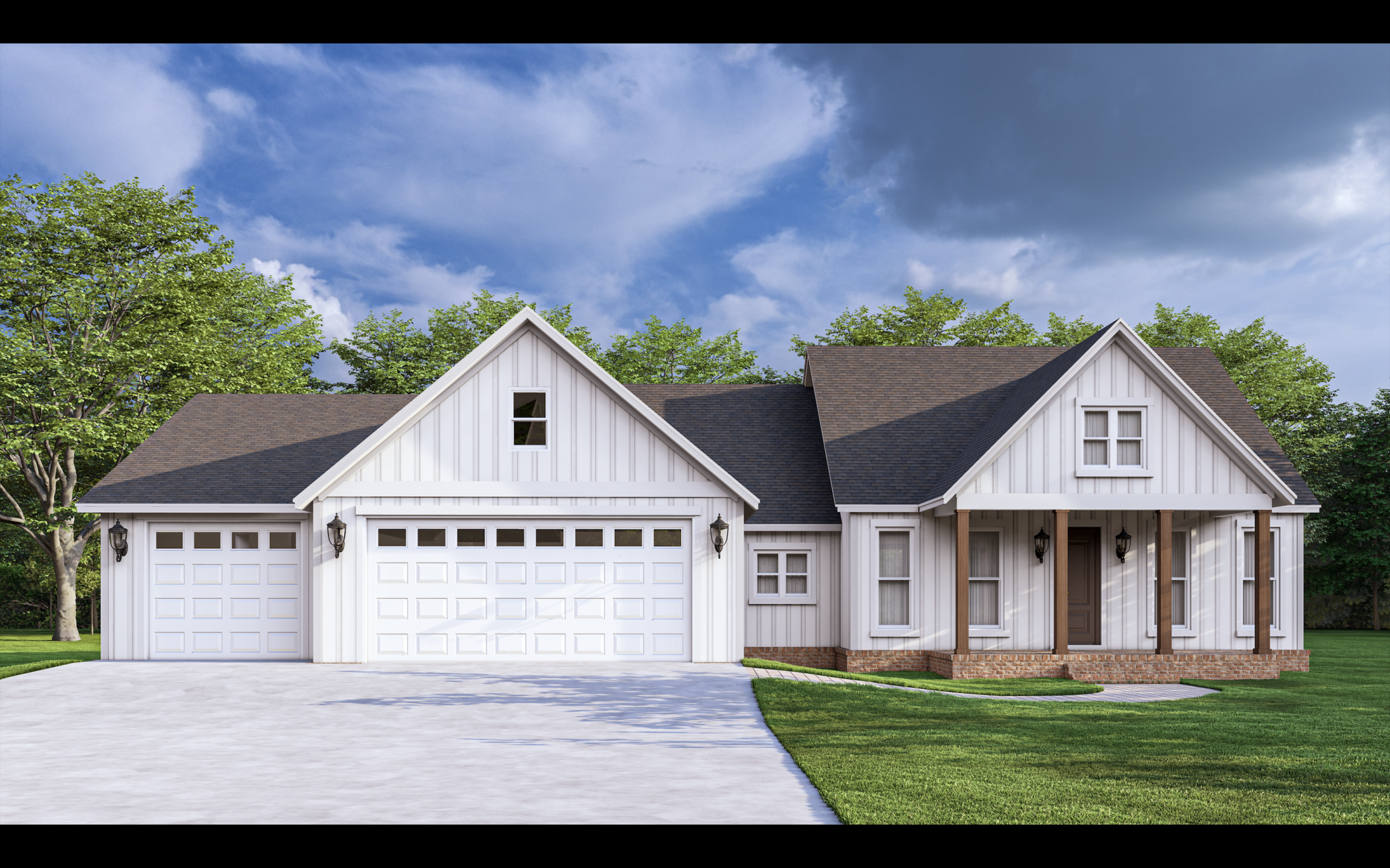 Exciting opportunity to build your dream home in beautiful Breezy Point! This to-be-built 3 bed, 2.5 bath single-level home offers 2,304 finished sq ft of high-end comfort with your choice of 8 scenic lots. Enjoy open-concept living, LVP flooring, stone countertops, Lightbox™ custom cabinets, a walk-in butler’s pantry, and a stunning tongue-and-groove ceiling in the living room. The spacious primary suite features a tray ceiling, tile shower, and dual vanities. Relax on your stamped concrete front porch or back patio, surrounded by nature. The insulated, heated 3-stall garage includes floor drains, Midland® doors, and a finished bonus room above. Built with LP® SmartSide® siding and Andersen® windows, this home blends durability with style. Just minutes from golf, lakes, and year-round recreation, this is your chance to enjoy the Breezy Point lifestyle in a brand-new, custom-built home-designed just for you. Secure your lot and start building today!