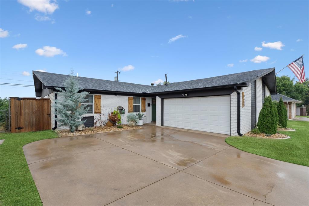 Discover your dream home! This stunning OKC residence blends modern elegance with everyday comfort, featuring two spacious living areas, a designer kitchen with sleek, high-end finishes, and beautifully updated bathrooms. Every detail is thoughtfully curated—from elegant flooring and stylish lighting to quality touches throughout. Outside, the curb appeal impresses with inviting landscaping and a welcoming exterior. Move-in ready and effortlessly beautiful, this home is the perfect combination of style, comfort, and location.