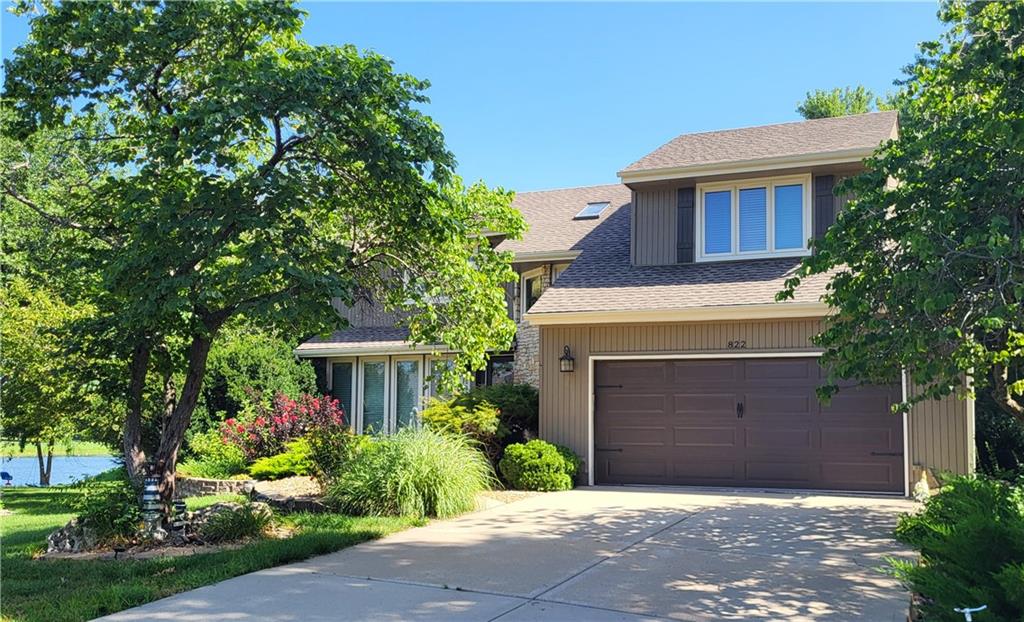 You aren't just buying a home; you're buying a RESORT LAKE LIFESTYLE.  RARE, LAKEVIEW opportunity AT A PRICE YOU CAN AFFORD!  Imagine sipping morning coffee to the view of the tranquil arm of Raintree Lake in your backyard and seeing water from every window in your home.  Enjoy access to the POOL, PLAYGROUND, CLUBHOUSE, FISH FEEDING STATION, BOAT RENTAL and SWIMMING DOCK right across the street. Put the boat, kayak, or just yourself in the refreshing water! Miles of paved trails await in one of Lee's Summit's most coveted lake communities.  Boasts 3 fabulous bedrooms, beautiful baths and kitchen, and LVP flooring plus convenient main level laundry.  HUGE walk in closet with convenient attic storage access. Downsizing seller is open to leaving select furniture and decor pieces--JUST ASK! (excludes bedroom furniture, electronics, antique/vintage items and sports/entertainment memorabilia)DON'T HAVE FOMO LATER BECAUSE YOU MISSED OUT ON THIS ONE!AGENTS: bring your CASH buyers if you have them or BE THE HERO for that buyer waiting for the lake!  Seller needs to move quickly for job relocation and is MOTIVATED for a quick sale.  Seller to make no repairs: needing a swift, reliable closing.  This home is not eligible for FHA/VA/USDA. Offers will be evaluated on surety of closing; please submit highest/best. .  Owner-agent is a licensed realtor in MO/KS.  Tax/square footage obtained from tax records; buyers agent to verify.