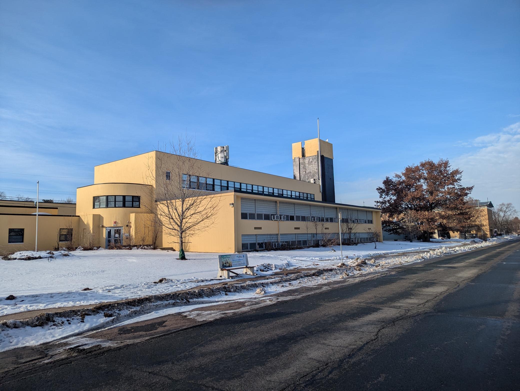 Specialty Building offering three floors of offices, large class rooms, Commercial Kitchen, Gymnasium,social/Dining Hall elevator Air-Conditioned, and limited on-site parking. The seller states sincepurchase over $1M has bee invested in the building. With 28 offices and 34 class rooms, this specialtybuilding offers several creative uses from office use, Education, Charter School, Medical use,transformation into housing, etc. Ideally this building wood be ideal for a 55+ Community being able tohouse in individual apartments and offer meals being served in the dinning hall. Support business'sincluding clinic, Dentist, Social/Counselor, Barber shop and Hair Saloon, small convenience store,community Garden, outdoor patio, small movie theater, exercise room, craft room and Library, etc. How about an indoor Pickle Ball Court? Great potential and a start to an already well kept facility.