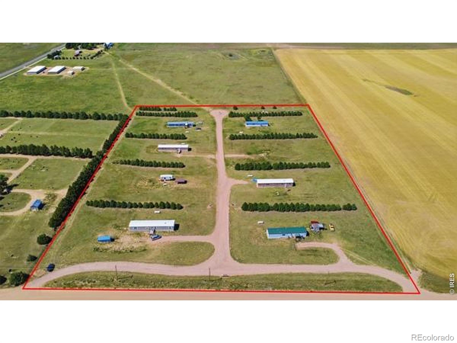 Exceptional investment opportunity offering steady income, privacy, and room for future growth. Nestled on 10.47 picturesque acres just outside of Otis, Colorado, this well-maintained mobile home village provides a peaceful country setting with wide-open views and a serene atmosphere that tenants love to call home.The property consists of 8 spacious lots averaging approximately one acre each. 6 Lots with Mobil Homes & 2 Lots for RV Parking. , providing residents with a rare sense of privacy and room to enjoy country living. Each lot is individually serviced with its own water, septic system, propane, and electrical hookups, minimizing shared infrastructure concerns.Included in the sale are six titled mobile homes, all currently tenant-occupied, creating immediate income potential from day one. Two additional lots are currently reserved for RV parking and offer flexibility for future use. One of these lots could be an ideal location for a new owner to place a residence and enjoy the benefits of living on-site, or it could serve as housing for an on-site manager to oversee the property.A unique and valuable feature of the community is the built-in tornado shelter located within the hillside on Lot 1, providing an added level of safety and peace of mind for residents.This attractive rural investment combines the tranquility of country living with dependable rental income, making it an excellent opportunity for investors seeking a turnkey property with expansion potential. Whether you're looking to live on-site, employ an on-site manager, or simply add a stable income-producing asset to your portfolio, this hidden gem offers a rare blend of beauty, functionality, and long-term value.