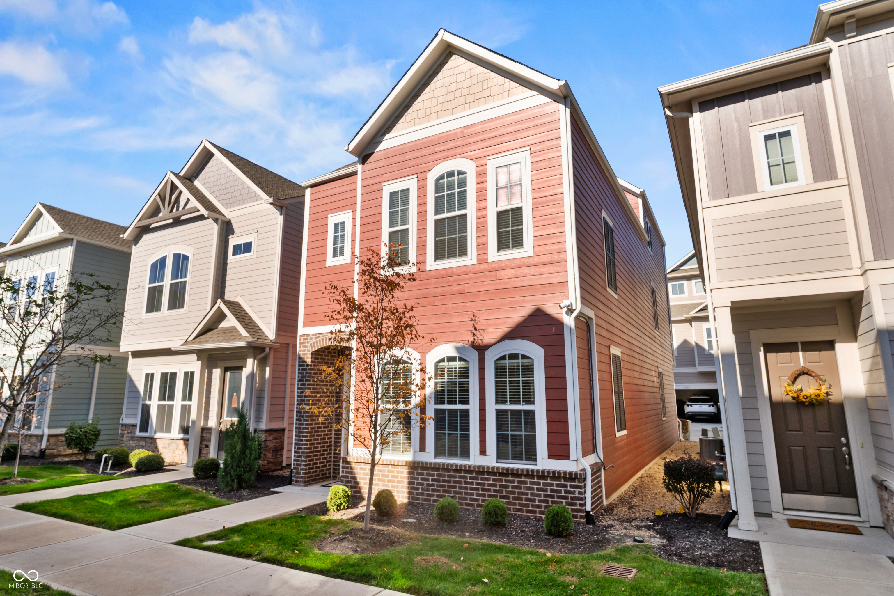 Location, Elegance & Ease! This 3 bed, 2.5 bath in highly-coveted Saxony is a show-stopper! With custom upgrades throughout, this one-owner 2019-build is sharp & practically brand new. Main level boasts an immaculate kitchen w high-end appliances, SS Farmhouse Sink, upgraded cabinetry, gas range & a beautiful white quartz island over 9ft long! Upscaled LVP flooring & 10ft high-ceilings thru the spacious kitchen-living rm-dining area give way to the 2 car garage that comes w an EV charger! A good-sized powder rm & pantry round out the main level. Stairs & second floor guest bedrms boast luxurious carpet (purchased separately/not builder-grade) while the hall & Primary En Suite maintain LVP. 9ft ceilings throughout give the 2nd level a grand feel. Jack'n'Jill between the guest bedrms features a raised vanity & shower/tub. The expansive 20x12 Primary Bedroom w south-facing windows (like the living rm below) is the perfect space to unwind enjoying abundant natural light. The 11x9 closet is practically a 4th bedrm while the 17ft long Primary Bath features an elegant double basin vanity & titled/glass shower. Dreams come true on the 3rd floor featuring 9 windows on 3 sides and at 20x19 (w a separate 9x5 closet) could serve any # of uses! A fitness rm, theatre rm, office space, game rm...the options! Meticulous/intelligent owners prepared the next owner for success w a Reverse Osmosis system, upgraded CAT 6A cable thru the entire home & multiple Ubiquiti high res, night vision, AI cameras outside...this home is tech'd up! Saxony has it all - Pool, Parks, Playgrounds, Ponds (fishing/kayaking), a rentable event space, Donut shop, Dentist, Gym, Pizzeria & a Post Office! Close to I-69, Geist, Waterfront Park, Hamilton Town Center, 116th & Olio (shopping/dining), Ruoff Music Center, 2 Hospitals, multiple groceries, & the new Target! Short drive to IKEA, Top Golf, Fishers District & Downtown Fishers! It's all right here! Very generously-priced, Seller must sell. Come quickly!