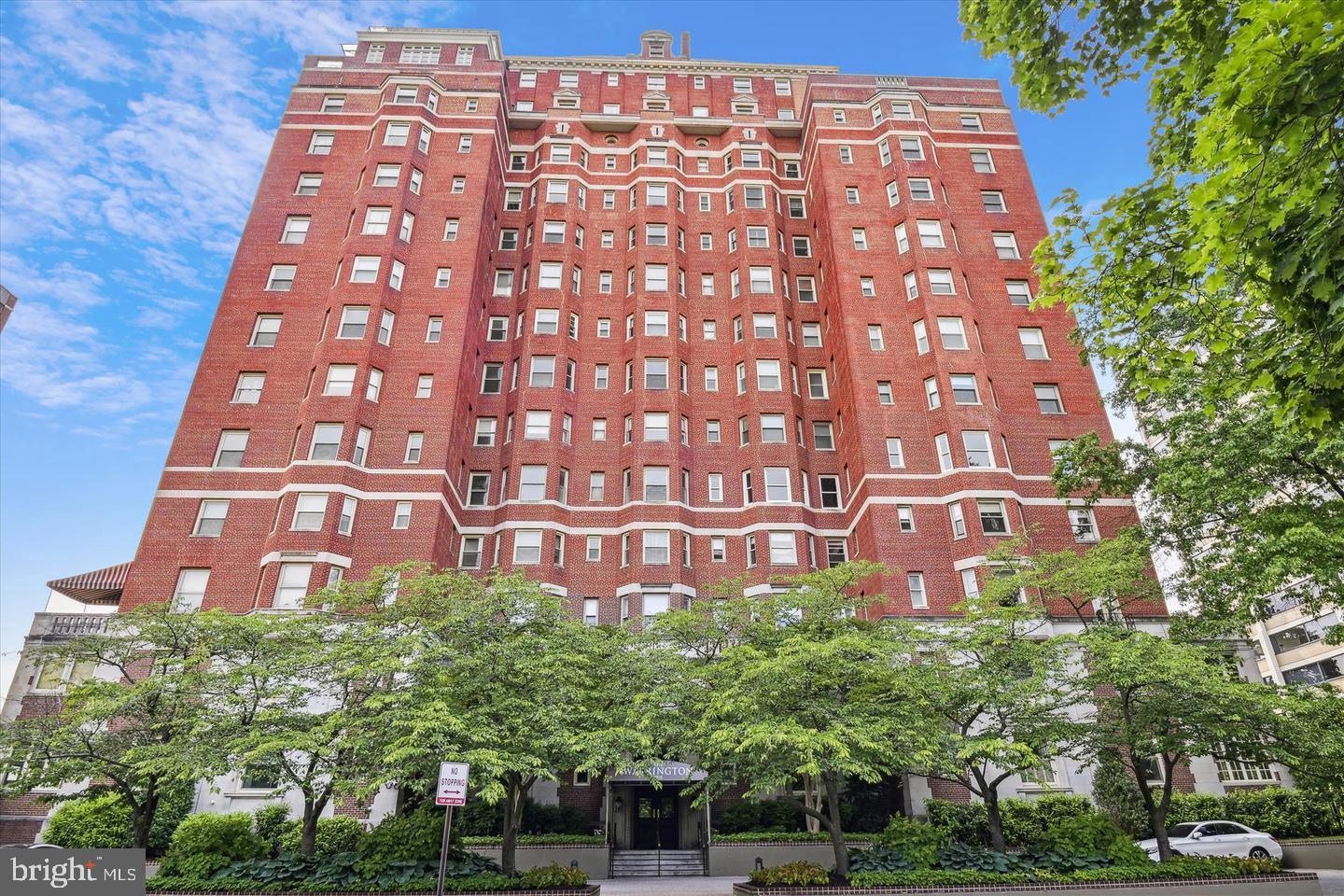 Reside in the most celebrated landmark condominium in Baltimore's real estate history. The Warrington offers the pedigree and elegance of a pre-war gem, paired with detailed restoration.This two bedroom, 2 bathroom home, perfectly situated in the neighborhood of Tuscany-Canterbury, offers over 1,800 square fee of living.The classic, formal entry hall opens to the living room, which features a decorative fireplace and handsome millwork....and to the large dining room.  Beautifully renovated kitchen features custom cabinets, granite counters, stainless steel appliances and gas range.  Separate laundry area with additional storage.  Primary bedroom suite, with updated bathroom, has large walk-in closet.  The hall bathroom has been renovated as well.The Warrington is a celebrated, landmarked Georgian Revival high-rise condominium, consisting of 46 units on 13 floors, designed by Wyatt and Nolting and constructed in 1928. Building amenities include 24-hour front desk, full-time manager, maintenance, porters and deeded parking....as well as extra storage, dedicated temperature-controlled wine room with assigned spaces, bluestone patio with gas grill, and an amazing - recently updated - fitness facility. An iconic address and a lifestyle to match!