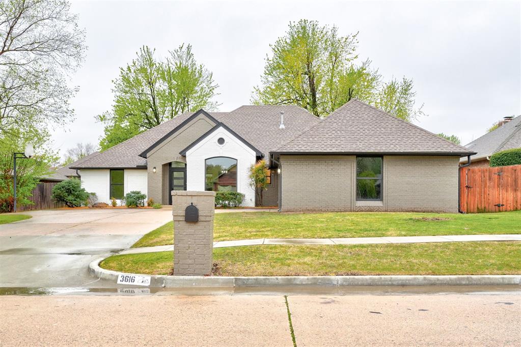 Beautifully remodeled home that has huge picture windows and situated in a great Norman neighborhood with mature trees and park.