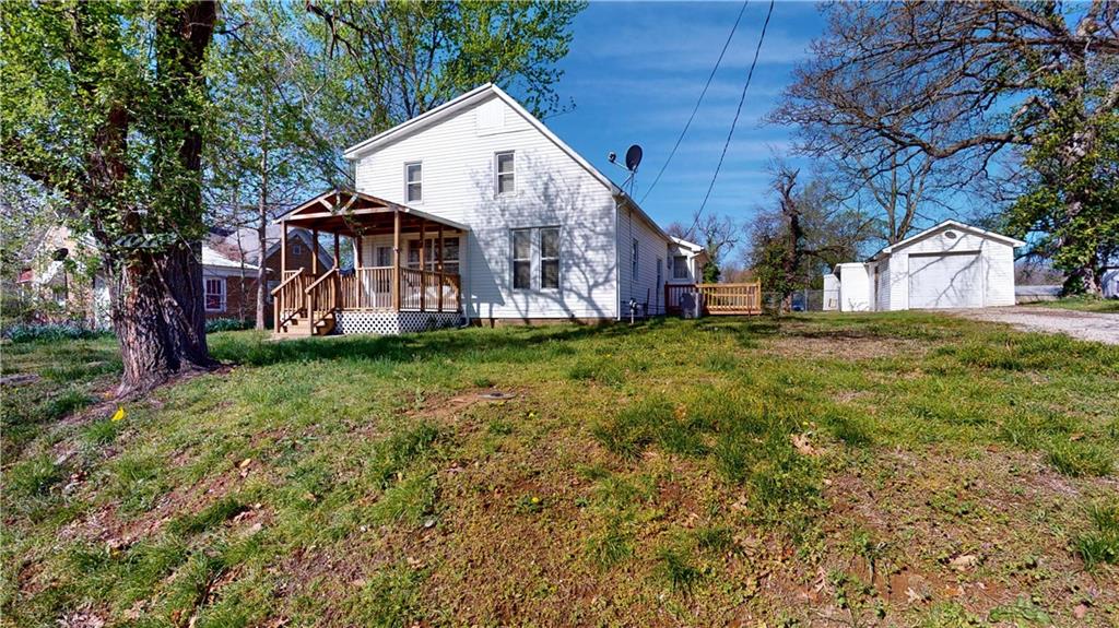 Welcome to your new nest in Nevada, Missouri! This adorable 3-bedroom, 1-bathroom gem is just waiting for you to make it your own.

Step inside and feel the warmth of the spacious kitchen, complete with a big island perfect for whipping up your favorite meals or hosting brunch with friends. With plenty of natural light streaming through the vinyl windows, the living spaces feel bright and welcoming.

Outside, you'll find a detached garage – great for storing all your toys or turning into your dream workshop. And the fenced-in yard? It's like your own little oasis, perfect for letting the dog run wild or enjoying a lazy Sunday afternoon barbecue.

This place is a jackpot for savvy investors or first-time homeowners alike! Whether you're dreaming of building your investment portfolio or putting down roots for the first time, this home in Nevada, Missouri is the perfect fit.

Located in charming Nevada, Missouri, you'll love the small-town vibes with all the conveniences you need just a stone's throw away. Ready to cozy up in your new home? Give us a call today to schedule a private tour – this one won't last long!