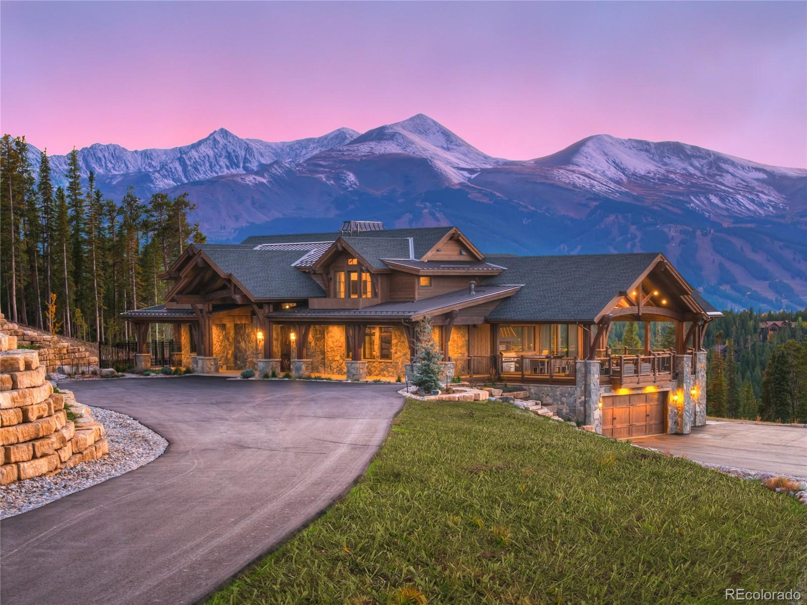 THE MARQUIS LODGE: An Unparalleled Colorado Legacy Estate. Introducing an extraordinary 35-acre private sanctuary—the pinnacle of Breckenridge luxury and the only gated estate of its magnitude in Summit County. The Marquis Lodge represents a once-in-a-generation opportunity to acquire Colorado's most exclusive mountain retreat, offering unprecedented privacy, architectural distinction, and generational wealth-building potential. Truly Exclusivity Redefined, this meticulously conceived estate occupies the finest private acreage in Breck, featuring controlled access through a private gate and comprehensive perimeter fencing. The A-1 Agricultural designation provides significant tax advantages while offering extraordinary flexibility for bespoke improvements—from helipad infrastructure to private ski access with cable lift capability. Completed to pristine condition in 2024, this 7,444-square-foot residence showcases impeccable craftsmanship utilizing locally sourced premium materials. The thoughtfully designed floor plan facilitates both intimate family living and sophisticated entertaining, enhanced by over $1 million in landscape architecture creating resort-caliber outdoor spaces. Some amenities include a private wellness sanctuary featuring artisan spa and sauna facilities, Temperature-controlled wine preservation gallery for the discerning collector, Commercial-grade Perlick Tobin Ellis bar for premium entertaining, Elevator access ensuring seamless navigation throughout and ALL Curated RH Global Design Team furnishings included! Beyond its lifestyle merits, this property represents a cornerstone investment in one of Colorado's most coveted markets. The agricultural zoning permits subdivision opportunities, while the substantial acreage offers potential for additional luxury amenities including equestrian facilities, private ski terrain, or recreational vehicle access. Panoramic views encompass the Ten Mile Mountain Range and Breckenridge Ski Area! A MUST see.