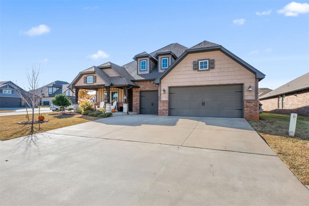 Beautiful corner lot home in Kelly Lakes Estates. This home features a fully open family room and kitchen. The family room offers a beautiful gas fireplace. The kitchen features granite countertops, an Island, stainless steel appliances and pantry. Master bedroom has a boxed ceiling with crown molding detail and features his and her walk in closets. Master bathroom with his and her vanities, walk in shower, and a whirlpool tub. Enjoy your nights out on the covered patio in front of the fireplace. Additional features include a storm shelter, a tank-less water heater, sprinkler system, and a fully fenced backyard. There is also a newly installed above ground swimming pool. The home is wired for a full house electrical hook up for a portable generator. Kelly Lakes Estates offers a playground, community pool and a pond. The home is walking distance to the back gate at Cross Timbers Elementary School.