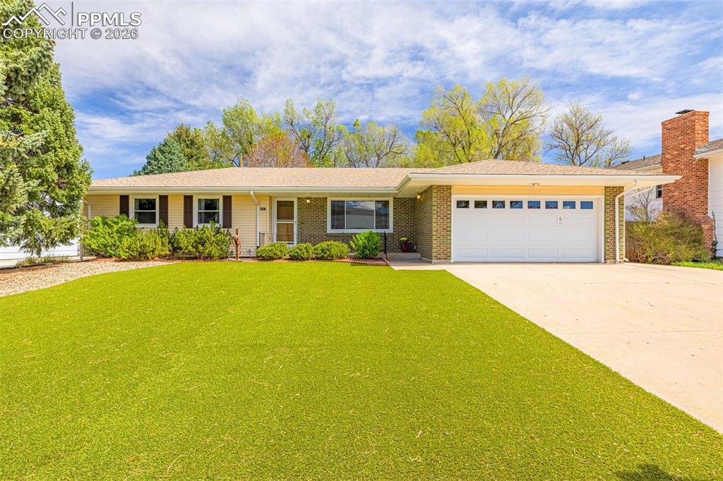 Well-maintained and recently updated ranch home conveniently located near restaurants, shopping, parks, and I-25. No HOA! The main level offers functional living with a dining area, living room with a modern gas fireplace, primary bedroom, and two additional bedrooms.The finished basement provides additional space with a family room, wet bar,  2 non confirming bedrooms, a bathroom and a storage room.The fenced backyard includes a covered patio and two storage sheds, offering space for outdoor activities and storage. The front yard features low-maintenance artificial turf for year-round curb appeal.Recent updates include fresh interior paint, refinished wood floors, new carpet and LVT, updated bathrooms. The roof has been inspected and includes a 5-year roof certification.Schedule your showing today!