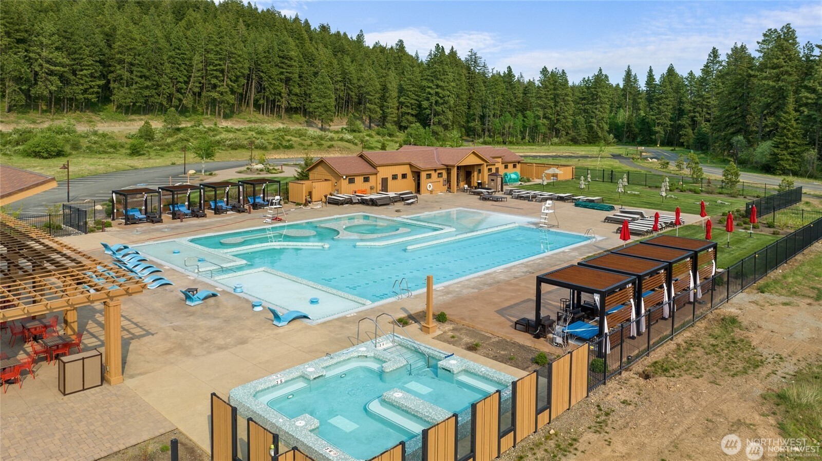 Nelson Farm Pool and lazy river.