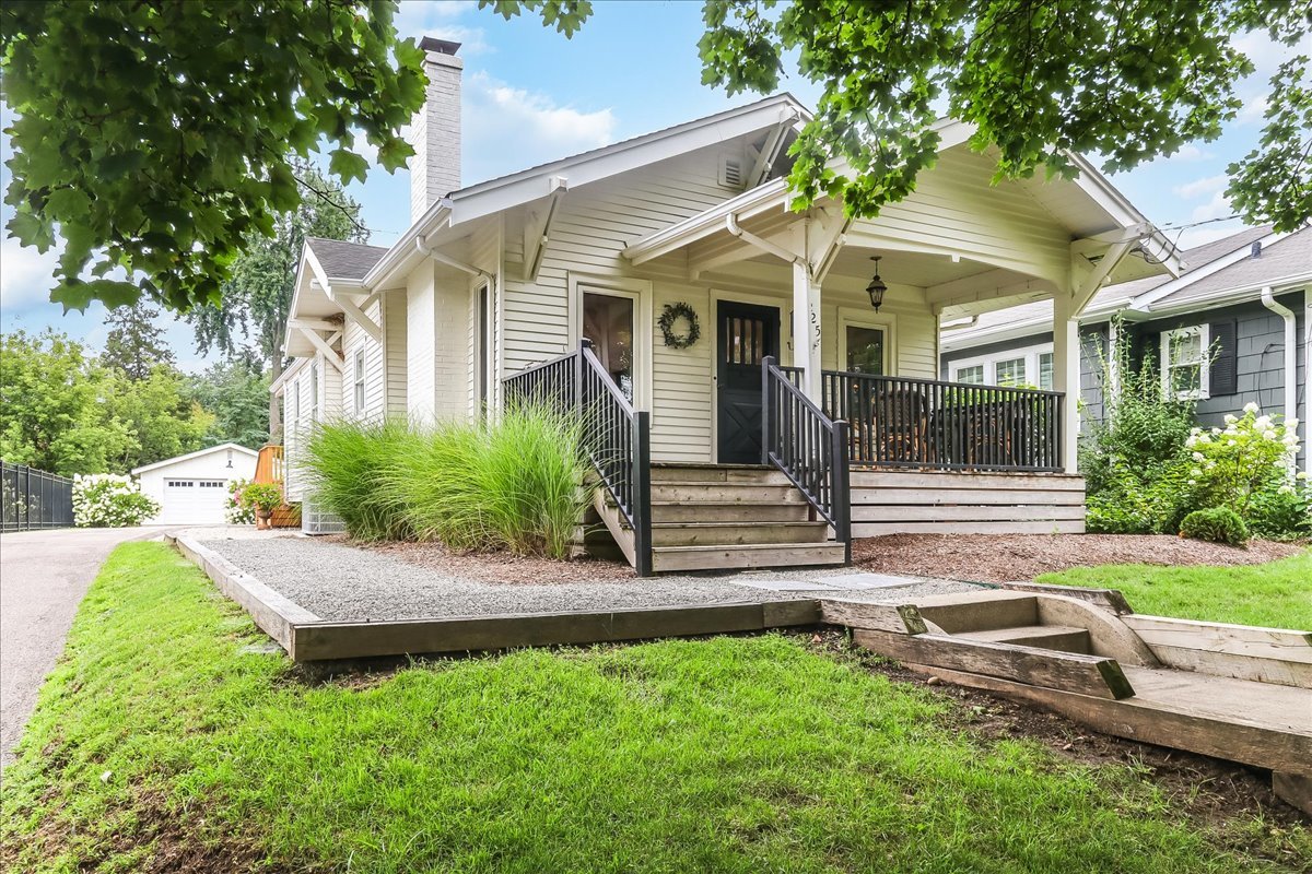 Welcome home to 225 Coolidge Ave, where the hard work has already been done for you. If you've been searching for that rare "new, new, new" feeling in the heart of Barrington, this is the one. Every inch of this property has been thoughtfully updated to offer a seamless, turn-key lifestyle that feels fresh from the moment you step onto the new front porch.    The main level boasts a bright, open floor plan with high ceilings that create a sense of airy sophistication. The kitchen is a model of efficiency, flowing naturally into the rest of the living space. One of the standout transformations is the back sun porch, which has been fully converted into a spacious, true living area-perfect for relaxing or entertaining.    The updates continue with a beautifully renovated primary bath and the addition of a new half bath. Downstairs, you'll find a clean, dry basement that offers incredible potential; the current owners already have plans in place for a full bathroom, giving you a head start on future expansion.    The exterior is just as impressive as the interior. A brand-new driveway leads to a new garage, and the professionally installed hardscape patio provides a private outdoor retreat for summer evenings.    Located just a short distance from the vibrant shops, dining, and amenities of downtown Barrington, this home offers the ultimate in convenience. For those looking for a truly effortless transition, there is even an option to purchase the home fully furnished. Just bring your toothbrush and start enjoying everything Barrington has to offer.