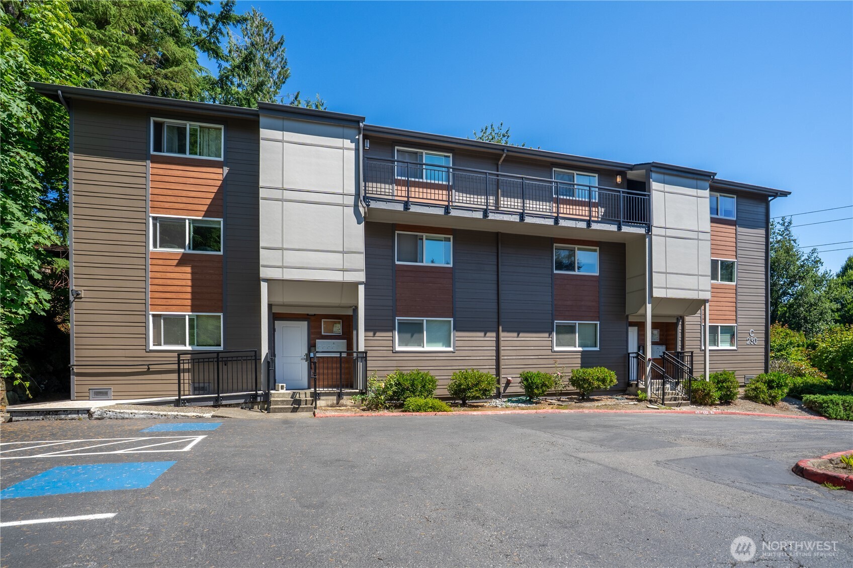Welcome to this charming 2nd-floor condo in the heart historic downtown Issaquah. Nestled in a serene, this unit features 1 bedroom w/1 bath, a bright kitchen w/eating space, cozy living room and a private balcony perfect for relaxing or entertaining. Utility room has a stackable washer/dryer & water heater. Enjoy the ease of walkable living nestled near Gibson Park, Julius Boehm Pool, the Friends of Issaquah Salmon Hatchery, scenic trails, shops, dining, community center and easy access to I-90. One assigned parking space plus plenty of guest parkings. Significant building renovations already completed. The Seller will pay off special assessment in full at closing. NO RENTAL CAP & well run HOA. Move-in ready!