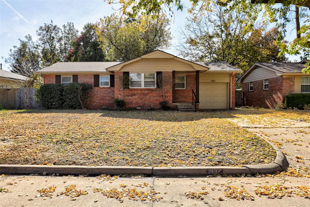 Welcome to this beautifully updated 1960s brick bungalow in the heart of Norman! This 3-bedroom, 1-bath home offers a perfect balance of charm and modern function. The open kitchen features sleek quartz countertops, stainless steel appliances, and ample cabinet space—ideal for everyday living or entertaining.

Original hardwood floors add warmth throughout the living spaces, while updated fixtures and finishes bring a fresh, modern feel. The bathroom includes stylish tile, granite vanity, and open shelving for extra storage.

Enjoy peace of mind with a Class IV impact-resistant roof (installed approximately 3 years ago) and an in-ground storm shelter in the backyard. A one-car garage offers convenient parking and storage.

Located just minutes from the University of Oklahoma, local parks, shopping, and dining. This home is move-in ready and full of thoughtful updates!