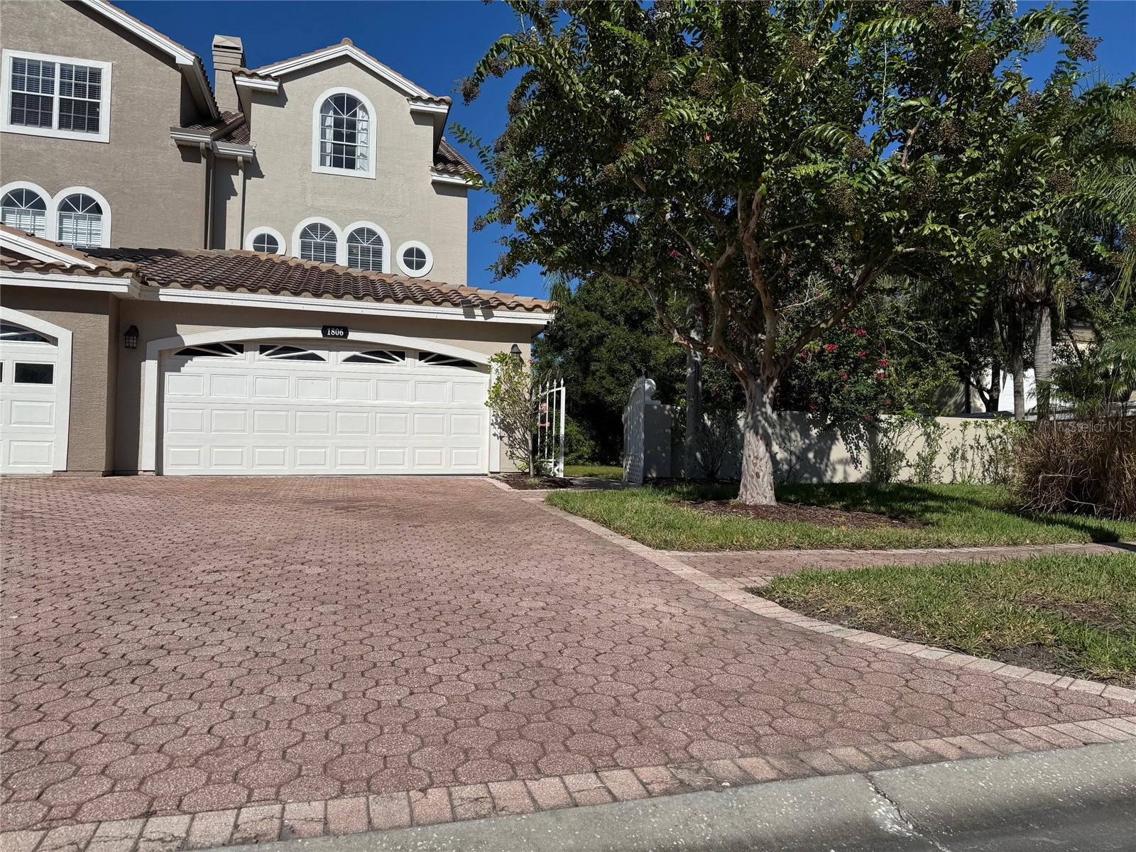 HUGE PRICE IMPROVEMENT!!! MOTIVATED SELLER! BRING ALL OFFERS! NEW PICTURES!! A Rare Waterfront Gem with Private Pool & Double Lot! An extraordinary opportunity awaits with this one-of-a-kind 4-bedroom, 4.5-bath waterfront estate, uniquely situated on a double lot with its own private pool—a rare luxury separate from the community pool. Offering over 3,200 square feet of refined living space, this home provides the perfect blend of exclusivity, elegance, and resilience—completely untouched by recent storms. Step inside to discover a gourmet kitchen adorned with pristine white quartz countertops, stainless steel appliances, and a seamless layout designed for both intimate gatherings and grand entertaining. Outside, bask in the Florida sunshine by your sparkling private pool, then retreat to the charming pergola for an evening under the stars. The expansive primary suite on the second floor serves as a private sanctuary, featuring a spacious balcony overlooking the tranquil canal—the ideal setting for your morning coffee or an evening glass of wine. This exceptional home offers the perfect balance of waterfront serenity and modern convenience, just moments from shopping, dining, and the prestigious East Lake Woodlands Country Club & Golf Course. Luxury, privacy, and unparalleled waterfront living—this rare gem won’t last long. Schedule your private tour today!