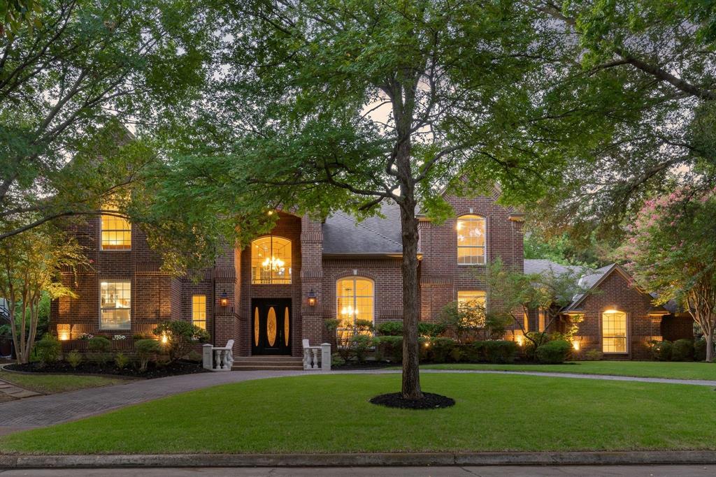 Exceptional luxury property in prestigious Monticello Estates, where timeless custom craftsmanship meets beautifully updated modern luxury. This impressive 4-bedroom residence captures the charm of an established custom home with distinctive architectural details, soaring ceilings, gorgeous crown moulding, beautiful wood flooring, generous rooms, and quality construction rarely duplicated today. Thoughtfully renovated while preserving its character, this is truly a home like no other. Designed for entertaining and everyday living, the open-concept floor plan offers spacious living areas filled with natural light and expansive backyard views. The gourmet kitchen features quartz countertops, an oversized island, a wine refrigerator, abundant cabinetry, and two pantries. The kitchen opens seamlessly to the spacious family room with a majestic fireplace. The private first-floor primary suite is a true retreat featuring gorgeous pool views, a sitting area, a dramatic two-way fireplace and a spa-inspired bath with coffee bar, spacious shower, and incredible sauna. A private staircase leads to an incredible home office or flex room above. Upstairs offers three spacious bedrooms, two with a Jack-and-Jill bath and one with an ensuite. A spacious game room with fireplace and an awesome balcony overlooking the pool, provides another inviting space for entertaining. The private backyard oasis features a sparkling pool with waterfall feature and spa, mature landscaping, a large gazebo and beautiful wooded views. With no homes directly behind, enjoy exceptional privacy and a tranquil setting for outdoor entertaining. Complete with a 3-car garage and rear parking pad, this custom-built estate is positioned on a secluded street where kids can enjoy a bike ride or walk to neighborhood ponds, trails, tennis and pickle ball courts. A rare opportunity to enjoy luxury, privacy, and timeless style in the heart of Colleyville.