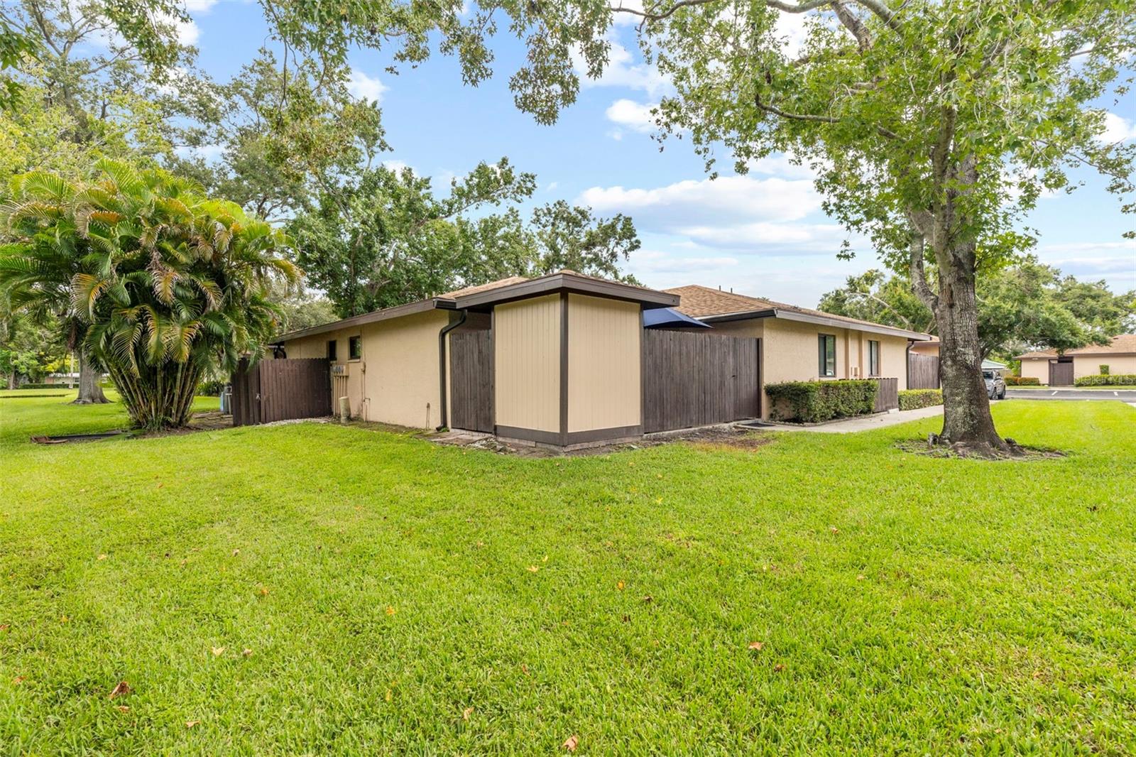 Welcome to the Villas of Pinellas Farms, just 20 minutes to the some of the most beautiful Gulf beaches in Florida, 2 minutes to Park and Recreation Center and easy access to Airports, restaurants and shopping. With just 40 homes in the community, you will love the peaceful, quiet surroundings. So close to everything, but yet away from it all. This home has been recently renovated and is ready for you to just move in. With low monthly HOA fees that cover your lawn, roof and exterior maintenance; you can spend your free time experiencing all the Gulf Coast has to offer as opposed to yard work. If you still long for a little gardening, this home has plenty of flower beds surrounding the home and offers a spacious private courtyard with storage that you can make your own. Newer roof and the exterior recently painted. 2 Assigned parking spaces, 1 pet allowed and all ages are welcome.  Call today to set up a showing.