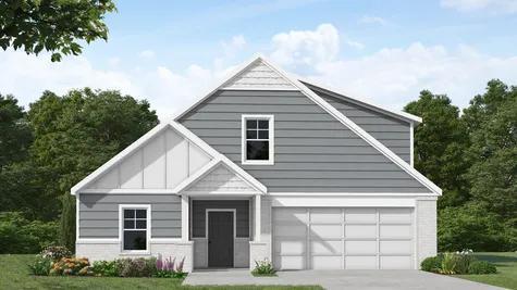 The brand-new Richmond plan combines style, comfort, and affordability in more than 1,900 sq. ft. of beautifully designed living space. This 4-bedroom, 3-bath home features an open-concept layout connecting the kitchen, living, and dining areas — perfect for both everyday living and entertaining. Highlights include a bonus room upstairs, a covered patio, a spacious kitchen island, and GE appliances.  A full 2-car garage completes this inviting home. One year full cosmetic warranty, two year structural warranty, and 2-10 warranty paid by builder and transferred to buyer at closing.