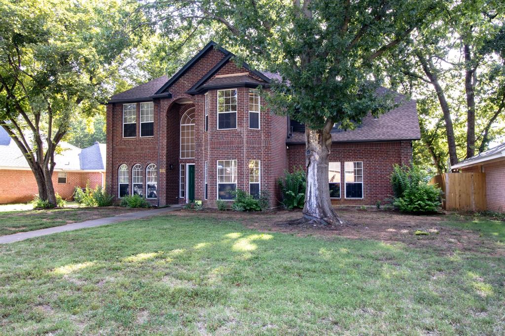 **WE ARE PLEASED TO OFFER A SIGNIFICANT INCENTIVE FOR BUYERS. WE ARE OFFERING $10,000 TOWARD THE BUYER'S CLOSING COSTS, WHICH CAN BE UTILIZED TO HELP COVER DISCOUNT POINTS AND EFFECTIVELY LOWER THEIR INITIAL INTEREST RATE OR TOWARD CLOSING COSTS. THIS CONTRIBUTION IS DESIGNED TO PROVIDE GREATER FINANCIAL FLEXIBILITY AND ACHIEVE A MORE FAVORABLE FINANCING SCENARIO.** This beautifully remodeled home in the tranquil Copperfield Addition is a perfect blend of modern elegance and comfort. With meticulous attention to detail, the property features luxury vinyl plank flooring throughout the downstairs area, which includes a formal dining room, a formal living room, and a convenient half bath. The heart of the home is the spacious kitchen, equipped with fresh white cabinetry, new stainless steel appliances, and stunning quartz countertops. It seamlessly connects to a breakfast room and overlooks the family room, which is highlighted by a charming wood-burning fireplace, creating an inviting atmosphere for gatherings. Upstairs, the home features brand-new carpet in all four bedrooms, including a primary suite that impresses with two walk-in closets and a luxurious bathroom. A unique touch is the hidden room, accessible by pushing a bookcase behind the bathroom door, which adds an element of surprise and intrigue. The entire interior has been freshly painted in neutral tones, and the bathrooms feature new toilets, designer tile, and updated vanities. The exterior has also seen improvements, with freshly painted trim and a brand new fence. Additionally, the HVAC system is equipped with two units that are less than a year old, ensuring comfort throughout the seasons. This stunning home is truly move-in ready, making it an ideal choice for anyone looking for a stylish and functional living space. **ALL INFORMATION IS DEEMED TRUE AND RELIABLE. BUYER AND BUYER AGENT TO VERIFY. SURVEY AVAILABLE.**