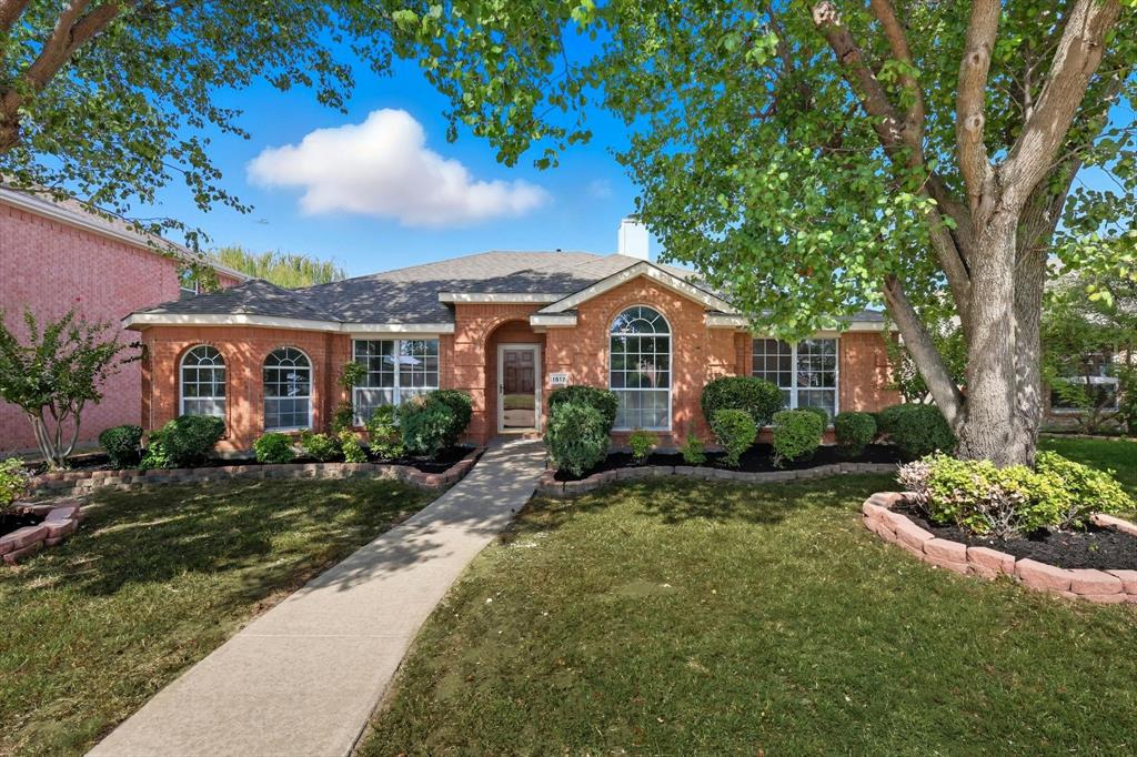 Priced to sell, this Allen home combines fresh renovations—including a brand new roof and HVAC—with a highly functional layout and a fantastic location close to top-rated schools, shopping, and parks. Inside, the open-concept design features two living areas and two dining spaces, perfect for entertaining, working from home, or spreading out with family. The kitchen has been updated with sleek quartz countertops, new stainless steel appliances, modern lighting, and freshly painted cabinetry, all overlooking the main living area for a connected, easy flow. Speaking of, the main living room centers around a classic brick fireplace, while large windows fill the home with natural light. The primary suite offers a spacious retreat with dual sinks, a separate tub and shower, and a walk-in closet. Down a separate hall are two additional bedrooms and a second full bath with a shower-tub combo. Just a sampling of the other upgrades include new paint throughout, updated light fixtures, and a new garage door motor, giving you peace of mind for years to come. Out back, a large deck and privacy fence create the ideal space for outdoor dining or play. The two-car garage provides plenty of storage and convenience. Set in a well-kept Allen neighborhood known for its friendly feel and easy access to top amenities, you’re a short drive from Watters Creek shopping and dining, Celebration Park, and the award-winning Allen ISD schools. With its blend of modern updates, efficient layout, and unbeatable location, this home is ready to welcome its next owner.