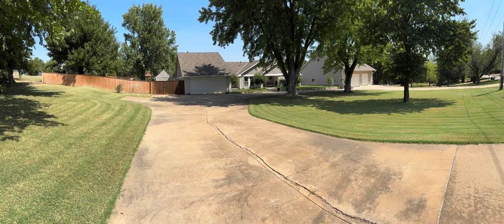 HARD TO FIND! Acreage, a Large Workshop & In-Town Convenience!Discover the rare opportunity to own 1.41 acres MOL in Edmond, conveniently located on Coffee Creek between Bryant and Coltrane. This beautifully maintained 3-bedroom, 2-bath home offers approximately 2,273 SF MOL, plus an impressive 2,025 SF MOL workshop—perfect for a business, hobbies, equipment, storage, or the person who simply needs room to work and create.The home has been thoughtfully updated, including renovations to the kitchen and living areas, with attractive tile and wood flooring. Enjoy the outdoors with an above-ground pool, hot tub, covered patio, and pool deck, all surrounded by mature trees and a wood privacy fence.The property also features a circle drive, additional storage building, Generac generator, water softener, sprinkler system, private well and septic system.Recent improvements include:Hot water tank replaced in 2024, French drains and retaining wall added in 2025, and Water well motor and bladder replaced in 2022This is a property that has been very well maintained and thoughtfully improved over the years. If you've been looking for acreage without giving up the convenience of being in town—and need a serious workshop—this one is hard to find!