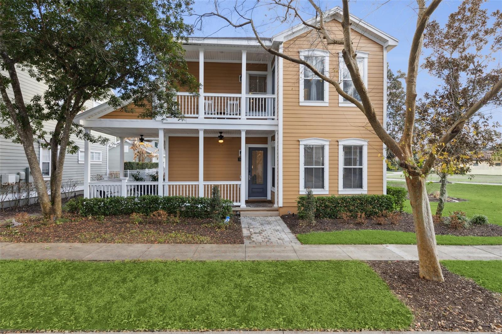 Finally, a Homestead property is on the market—don’t miss this opportunity! This updated, pristine, turn-key 4-bedroom, 4.5-bath pool home is perfectly positioned across from the first hole of the Tom Watson–designed golf course at Reunion Resort and sits on a spacious corner lot, offering rare privacy and extra outdoor space. Here are just some of the updates the Seller has done to the Home. New Roof in 8/2025, AC's replaced in 2022, Water Heater in Main House replaced 2021, In-Law Water Heater 2023, Pool Heater replaced 2025.This fully furnished residence is beautifully decorated with a bright, contemporary feel and features an open, airy floor plan ideal for everyday living and entertaining. Recent upgrades shine throughout, including updated kitchen, flooring, and bathrooms, highlighted by a stunning primary bath with an oversized walk-in closet. The redesigned kitchen opens seamlessly to the main living area, creating the perfect gathering space.Step through elegant French doors to your private pool and sun deck, where you can relax and enjoy Florida’s sunshine year-round. The home also offers a convenient downstairs bedroom with dual vanities and a walk-in shower, ideal as a secondary primary suite. The fourth bedroom is a spacious in-law suite above the garage, complete with a full bath.Whether you’re searching for a primary residence, second home, or vacation retreat, this property delivers true resort-style living. Enjoy five on-site dining options, from casual favorites like The Cove at Reunion Resort to fine dining at Eleven Rooftop Restaurant, plus access to 12 community pools and world-class amenities.This is your chance to own a beautifully updated home in one of Central Florida’s premier resort communities—schedule your private showing today!While this property does not have a Transferrable Reunion Membership, you can still enjoy 11 other Community Pools, which include a children play pool, a Lap Pool, a Fitness Center, Playgrounds, Dog Park and of course the 5 On-Site Resturants.