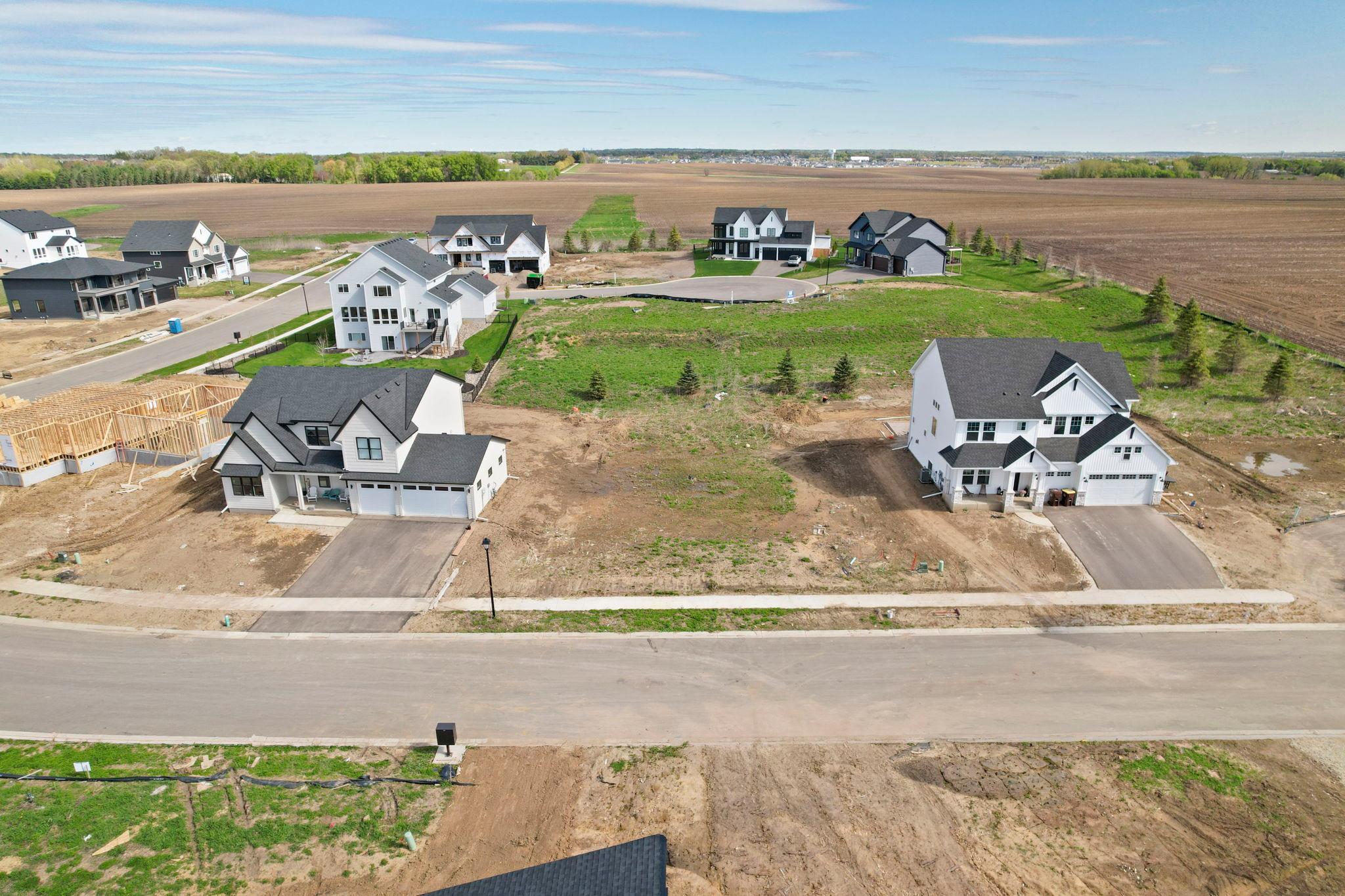 Nestled within the Berres Ridge neighborhood in Lakeville, this lot offers a rare opportunity to create the home you’ve always envisioned. This vacant lot is part of a vibrant and welcoming community. Stone Cottage offers custom home construction with various floor plans, and site options. Whether you're dreaming of a classic two-story or one-level living, you’ll find endless options and expert craftsmanship to bring your vision to life. Step outside your door and enjoy scenic walking trails, lush parks, and all the conveniences of nearby local restaurants, boutique shopping, and everyday essentials. Located within the award-winning Lakeville School District, it’s the ideal setting for an active lifestyle. With multiple lots available, now is the perfect time to select your ideal homesite and start building in one of Lakeville’s most desirable neighborhoods.