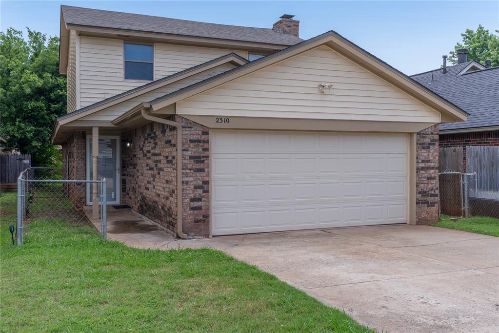 This charming 3-bedroom, 2-bathroom home in the heart of Moore offers a fantastic layout and thoughtful upgrades in an established neighborhood. The spacious living area serves as a warm focal point, featuring a classic bricked wood-burning fireplace and plenty of room for relaxation or hosting. You’ll love the modern touch of granite countertops in both the kitchen and bathrooms, perfectly complementing the functional kitchen design. The primary suite is a true retreat, generously sized and located upstairs for added privacy, while the brand-new roof replaced this year provides essential peace of mind and long-term value. Outside, the fully fenced backyard provides a secure space for pets or play, while the attached two-car garage offers extra storage and convenience. Situated just minutes from the shopping and dining along 12th Street and Eastern Avenue with quick access to I-35, this home combines great bones with a prime location. Reach out today to schedule your private tour!