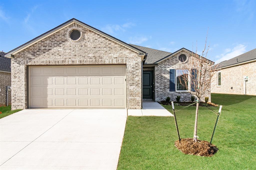 MOVE IN SPECIAL!! 1 Month Free on a 15-Month Lease: Free rent applies to the second full month.**To be eligible for this special offer move-in must occur within 14 days of approval. Be the first to call this brand new construction home in Edmond yours! Located in the desirable Covell Ranch Addition and zoned for the highly sought-after Edmond School District, this charming 3 bedroom, 2 bathroom house offers both comfort and convenience. The home features vinyl flooring in the main living areas and cozy carpet in the bedrooms. The kitchen includes a breakfast bar, pantry, and all new appliances- stove, refrigerator, dishwasher, microwave, and garbage disposal. You'll also enjoy ample closet space, a dedicated laundry room, an open backyard with covered patio, and a 2-car garage. Move-in ready and perfect for modern living. Don't miss your chance to be the first to live in this beautiful new home! Tours: To ensure a secure process, please schedule tours and apply for our properties exclusively through the official Evergreen Live website. This home accepts Housing Choice Vouchers! Please ensure your Housing Voucher, RTA Packet, and Affordability Sheet (if applicable) is attached to your application as proof of income.  A cash security deposit range from one to one and a half months’ rent is due prior to moving-in. Cash security deposits are eligible for refund upon vacating the home, less deductions for damages, unpaid rent or other charges, in each case subject to applicable law.