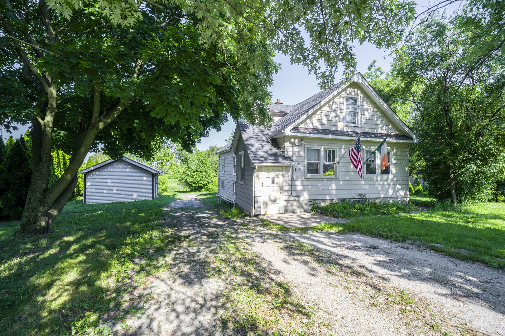 A rare Opportunity for discerning homeowners or builders. Own a property in one of desirable Zip codes of Hinsdale  - This charming 1.5-story home sits on an expansive 103 x 292 lot, offering exceptional redevelopment potential. The existing structure is modest in size and condition, making this an ideal tear-down opportunity.  Surrounded by luxury new construction, this property is perfect for homeowners looking to build their dream home or builders seeking a premier site for a high-end project. The lot offers ample space and flexibility for a custom residence in a prestigious neighborhood.  Endless possibilities in a location that combines privacy, prestige, and proximity to top-rated schools, town, and train.  Property sold as-is.