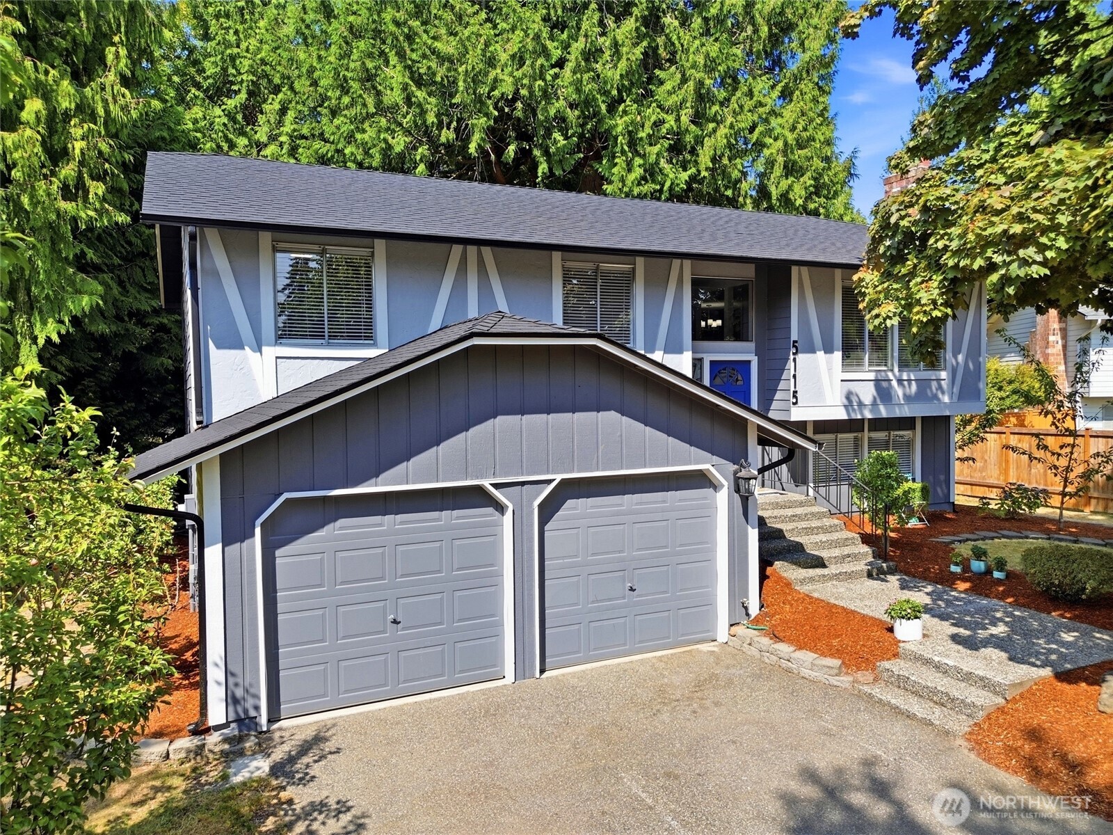 Rare find! Beautifully maintained 4-bedroom, 2.5-bathroom home tucked away in a quiet cul-de-sac in a small, well-maintained neighborhood in the coveted Picnic Point area of Edmonds. This perfect combination of style and serenity features a spacious layout with storage and a large back deck perfect for entertaining or relaxing, as well as a pre-poured hot tub pad set up with a connection available in the backyard. Enjoy mature fruit trees, a large yard, and plenty of outdoor space. Two-car garage and ample room for RV and boat parking, plus the added benefit of no HOA! Conveniently located near schools, shopping, parks, and beaches, this home offers comfort, convenience, and versatility. With privacy and modern upgrades, don't miss this wonderful opportunity to own a well-cared-for home in a desirable location that's ready for you to move in and enjoy!