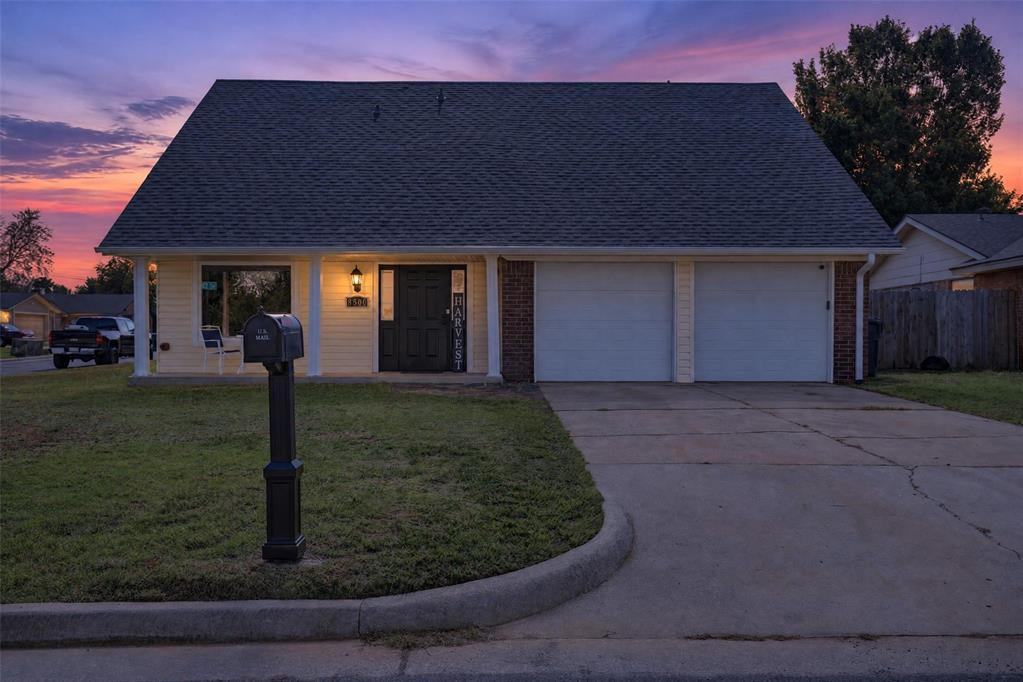 A standout kitchen, spacious corner lot, and backyard designed for enjoying the outdoors are just a few of the highlights of this 3-bedroom, 2.5-bath home with a dedicated study! The kitchen features custom cabinetry, granite countertops, subway tile backsplash, new oven (2026), stainless steel appliances, a single-basin sink, color-changing LED lighting, and generous counter space. The main level offers durable wood-look tile flooring, recessed lighting, updated windows, a breakfast nook, formal dining room, half bath, and convenient indoor laundry. Upstairs, you'll find a spacious primary suite with new built in electric fireplace, a large walk-in closet, and a bathroom with plenty of storage. Two additional generously sized bedrooms, a dedicated study/ optional 4th bedroom, and an updated hall bath with double vanities and a painted wood accent wall complete the second floor. The large backyard offers plenty of room to spread out and enjoy, featuring a covered porch, pergola (2026), greenhouse (2025), fire pit (2025), storage shed, and new fencing (2026). Major improvements include a new roof (2023), HVAC air handler (2022), hot water tank (2021), water softener (2025), two smart garage door openers (2026), garbage disposal (2026), and custom bookshelves (2026). Conveniently located just minutes from Northridge Elementary, this home offers a wonderful combination of indoor comfort, outdoor space, and thoughtful improvements throughout. Schedule your private showing today!