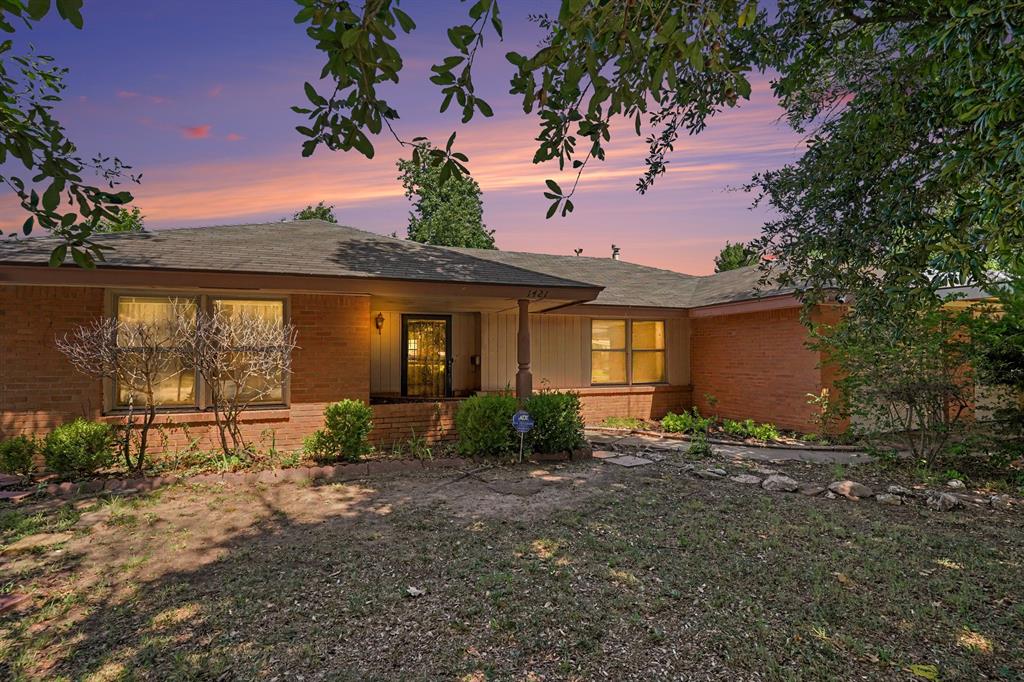Darling fixer upper home in the heart of SW OKC with close proximity to major highways, shopping, hospitals and more! 3 car tandem garage and a 2 vehicle carport welcome you, along with established trees! Entry area includes a coat closet with quick access to a quaint formal or den area with a classic bar area and original lighting! Living area is spacious with multiple layout options. Add-on or original design enclosure used to be a relaxing destination from a former hot tub and patio access. Breakfast area in the kitchen, along with a more spacious dining area dropped in between the living and kitchen areas. Old school gas drop-in range and trash compactor in kitchen! Bedrooms are split by the sole bathroom and both include spacious closets. Garage area is capable of storing several vehicles with a single garage door access to the backyard! This foreclosure property being sold as-is, where-is. Will not qualify for a traditional mortgage so bring your cashier's check! Buyer responsible for all utilities to inspect.
