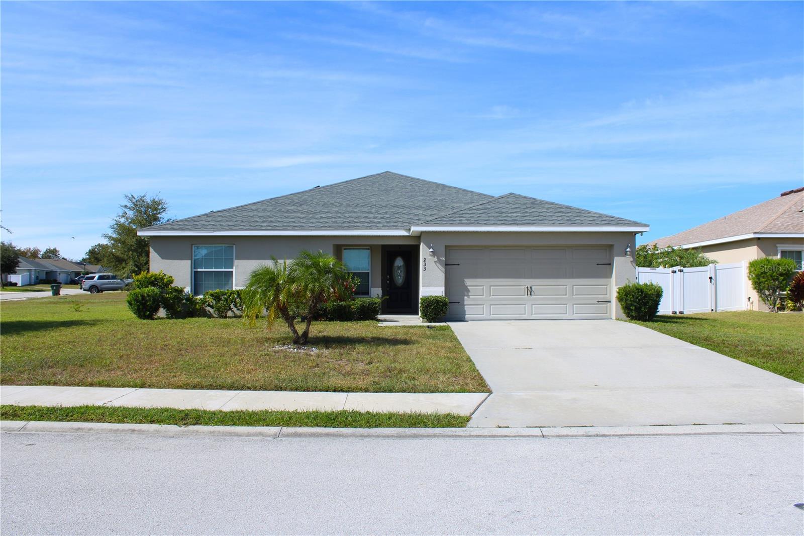 Beautiful 4-bedroom home built in 2019, located in the highly desirable Waters Edge community in Lake Alfred. This property features a comfortable layout with an open-concept kitchen and well-organized spaces designed for everyday living. The location is exceptional, offering quick access to the Lake Alfred Tax Collector, Mackay Gardens and Lakeside Preserve, Frank C. Gardner Park, and the Chain of Lakes Trail, as well as local shops, dining options, and antique markets. The home is also conveniently situated near major roadways, including US-17/92, Highway 557, and the I-4 corridor, providing easy connectivity to Orlando, Tampa, theme parks, and surrounding cities. A fantastic opportunity for buyers seeking comfort, convenience, and a peaceful lifestyle in a growing area.
