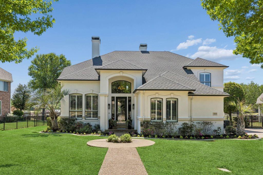 Welcome to 1908 Shumard Oak Lane!  This fully renovated luxury home is ideally positioned on a premium golf course lot within the highly desirable guard-gated community of Hackberry Creek.  Enjoy sweeping views of the 5th and 6th holes, creating a peaceful and private backdrop rarely found in the heart of Irving.  This home has been completely upgraded from top to bottom, offering a true move-in-ready experience. Recent renovations include all newer appliances, designer plumbing fixtures, updated flooring throughout, custom cabinetry, and sparkling Cambria quartz countertops. Every finish has been thoughtfully selected to combine contemporaray style with everyday functionality.  The open-concept layout is filled with natural light and designed for both comfortable living and entertaining. The kitchen flows seamlessly into the main living areas, making it the centerpiece of the home.  Step outside to a large covered patio with a built-in grill and refrigerator, perfect for entertaining year-round while enjoying stunning golf course views and private garden areas.  Located within a 24-7 guarded and gated community, residents enjoy access to resort-style amenities including golf, tennis, pickleball, fitness center, and a private country club.  This is a rare opportunity to own a fully updated golf course home in one of Irving’s most desirable communities.