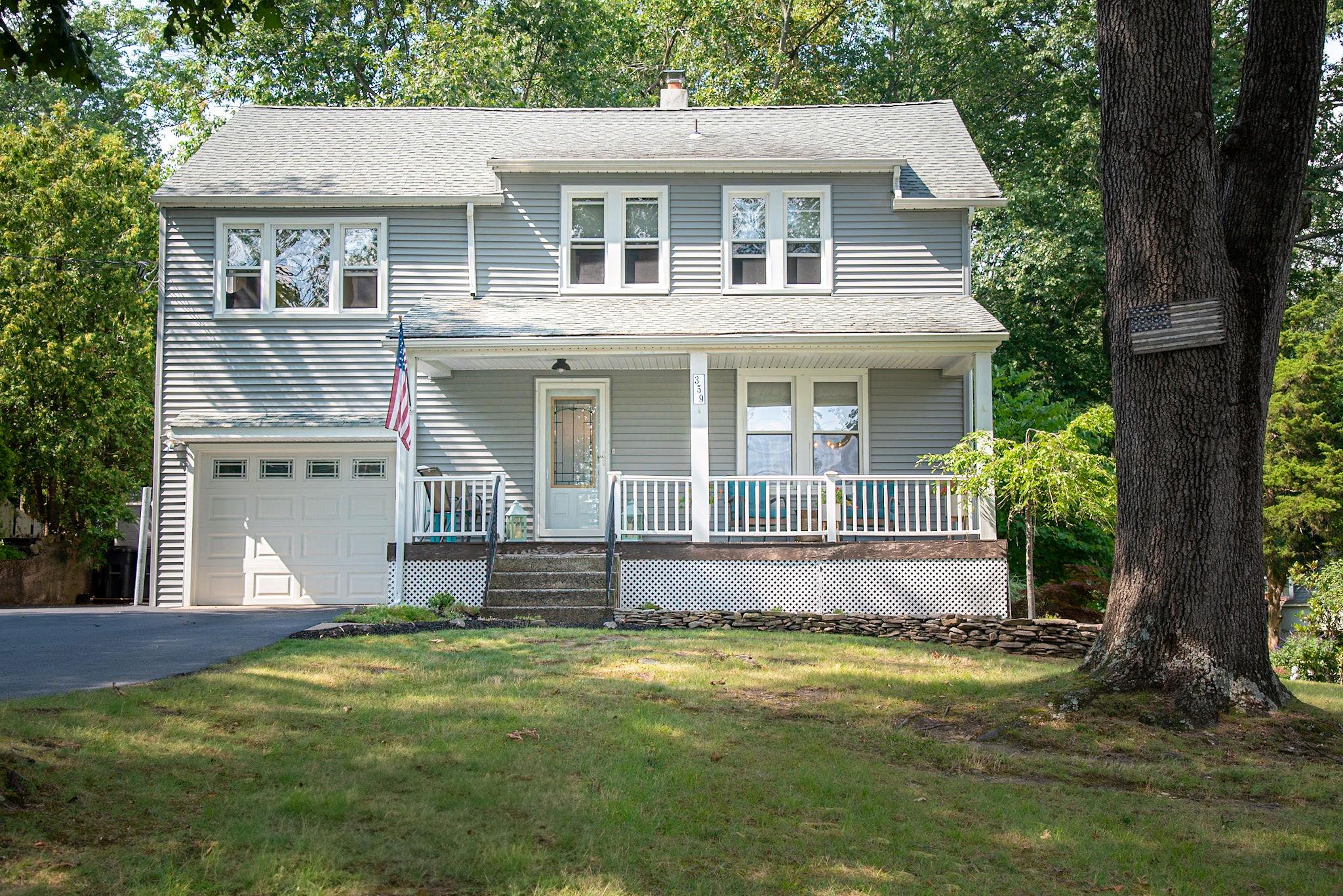 Charming and Versatile Colonial home with Duplex Zoning-Currently used as a Single-Family home. Beautifully maintained residence offering flexibility and opportunity! Officially classified as a duplex on tax records, this property is currently being used as a spacious single-family home-perfect for multigenerational living or future rental income potential. Embrace the tranquility of this picturesque .55 of an acre property in the sought after Nauraushaun area of Pearl River! Welcome home to a 3 bedroom, 2 full bath suburban sanctuary featuring a welcoming front porch, perfect for morning coffee and a backyard oasis ideal for entertaining or relaxing outdoors. Bright and open floor plan, the full bathrooms are conveniently located on each floor. Recent updates include: New driveway(2023), 1st floor & HWH(2020), New siding & Garage door(2018) Furnace & roof(2012) Located in the award-winning Pearl River School District, close to downtown restaurants and shops. Easy access to trains, buses and highways to NYC and NJ. Don't miss your chance to own this delightful colonial!