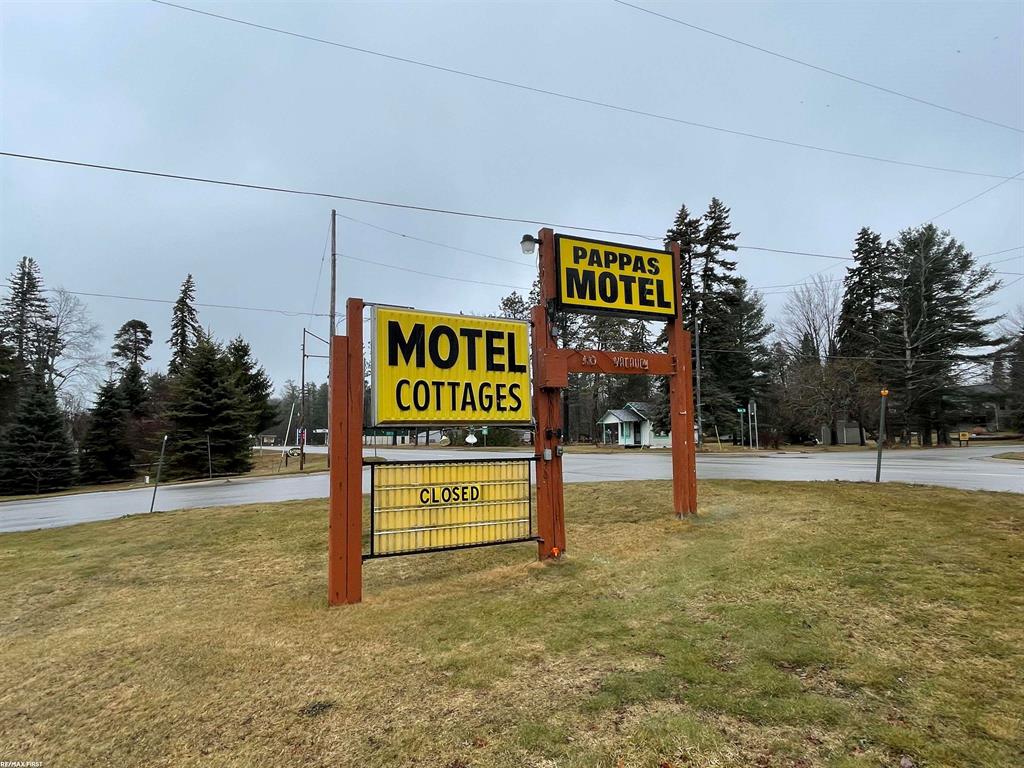 Outstanding Waterfront Property with 9 Rental Units. 6-1 Bedroom Motel Rooms, 2 Separate Cottages, Mobile Home, 1620 SqFt Home w/Basement, Storage Shed and 3 Car Garage All on a 100ft Waterfront Beach.  Family Owned for approx 39 years, Spectacular Private Lot, Super Clean Throughout & Turn Key Ready for the new owners. (Roof 2012). Rentals are Fully Furnished, All Units are Hardwired for Wi-Fi - the Internet Cable runs from the main house underground to each rental unit.